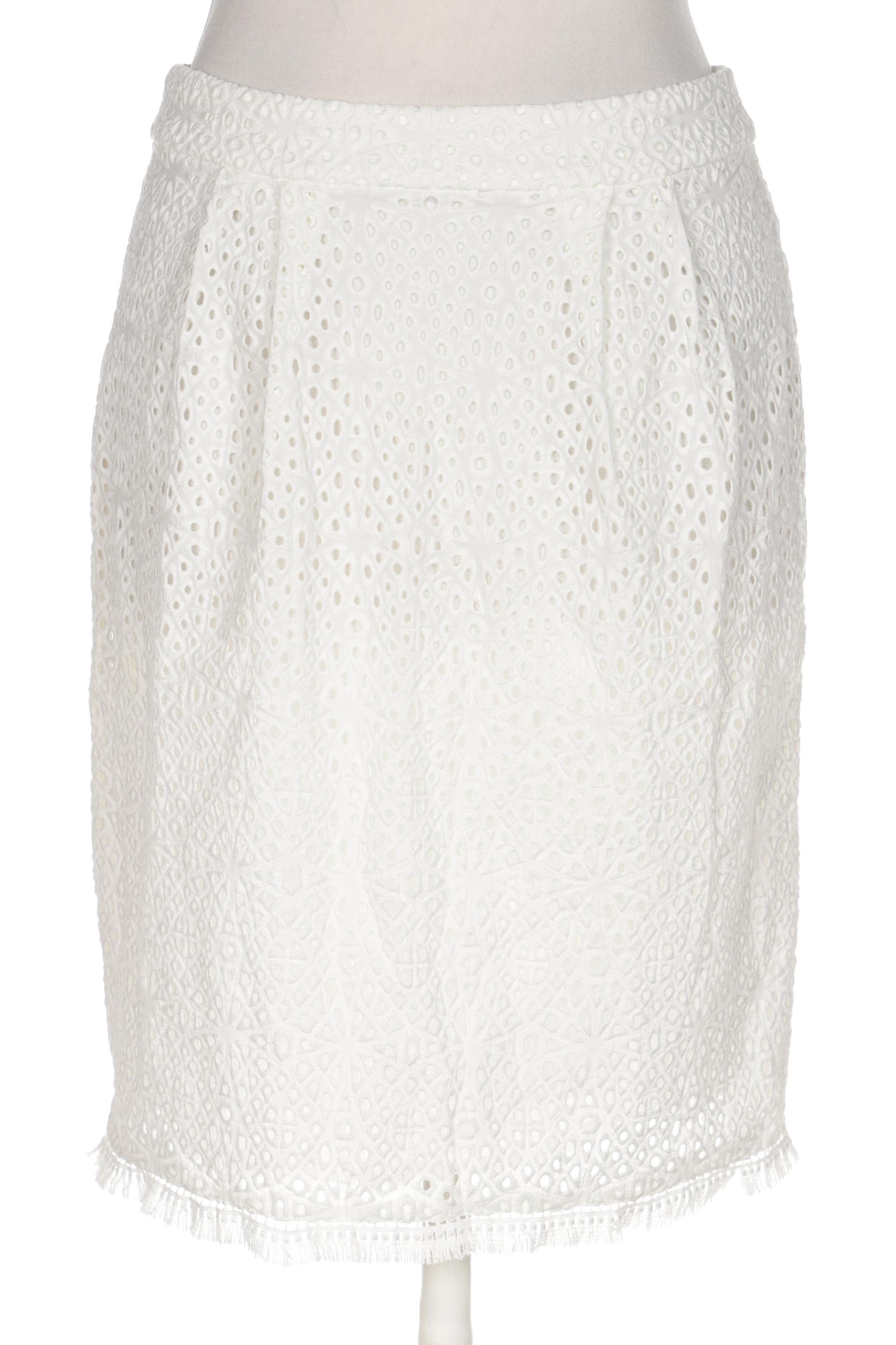 

Hallhuber Damen Rock, weiß, Gr. 34