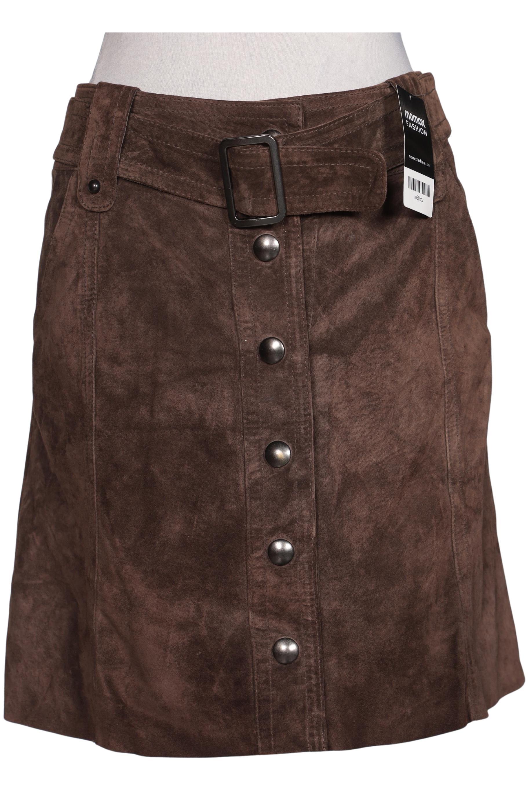 

Hallhuber Damen Rock, braun, Gr. 36