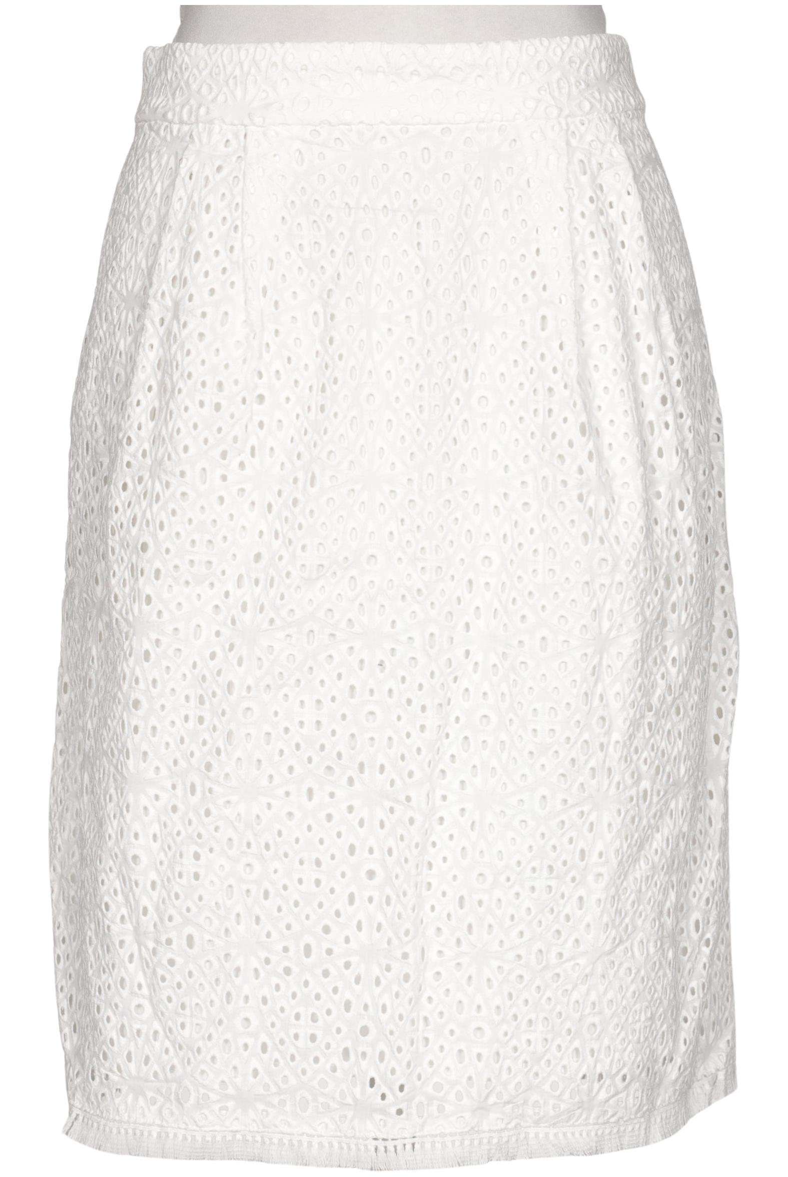 

Hallhuber Damen Rock, weiß, Gr. 38