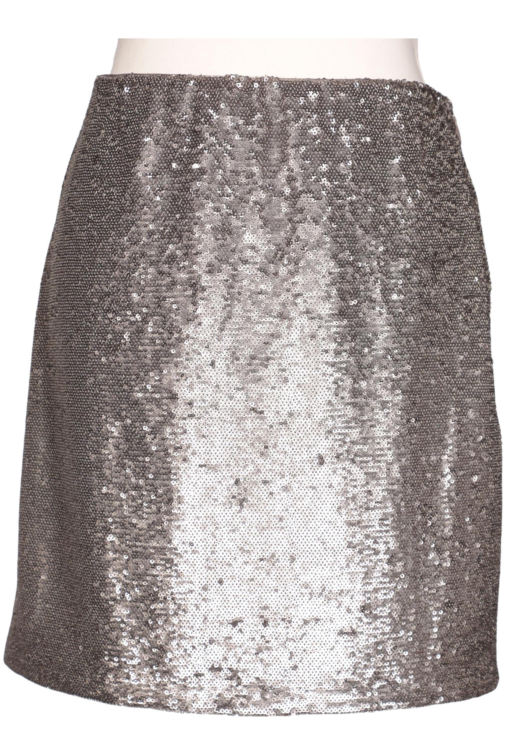 

Hallhuber Damen Rock, silber, Gr. 34