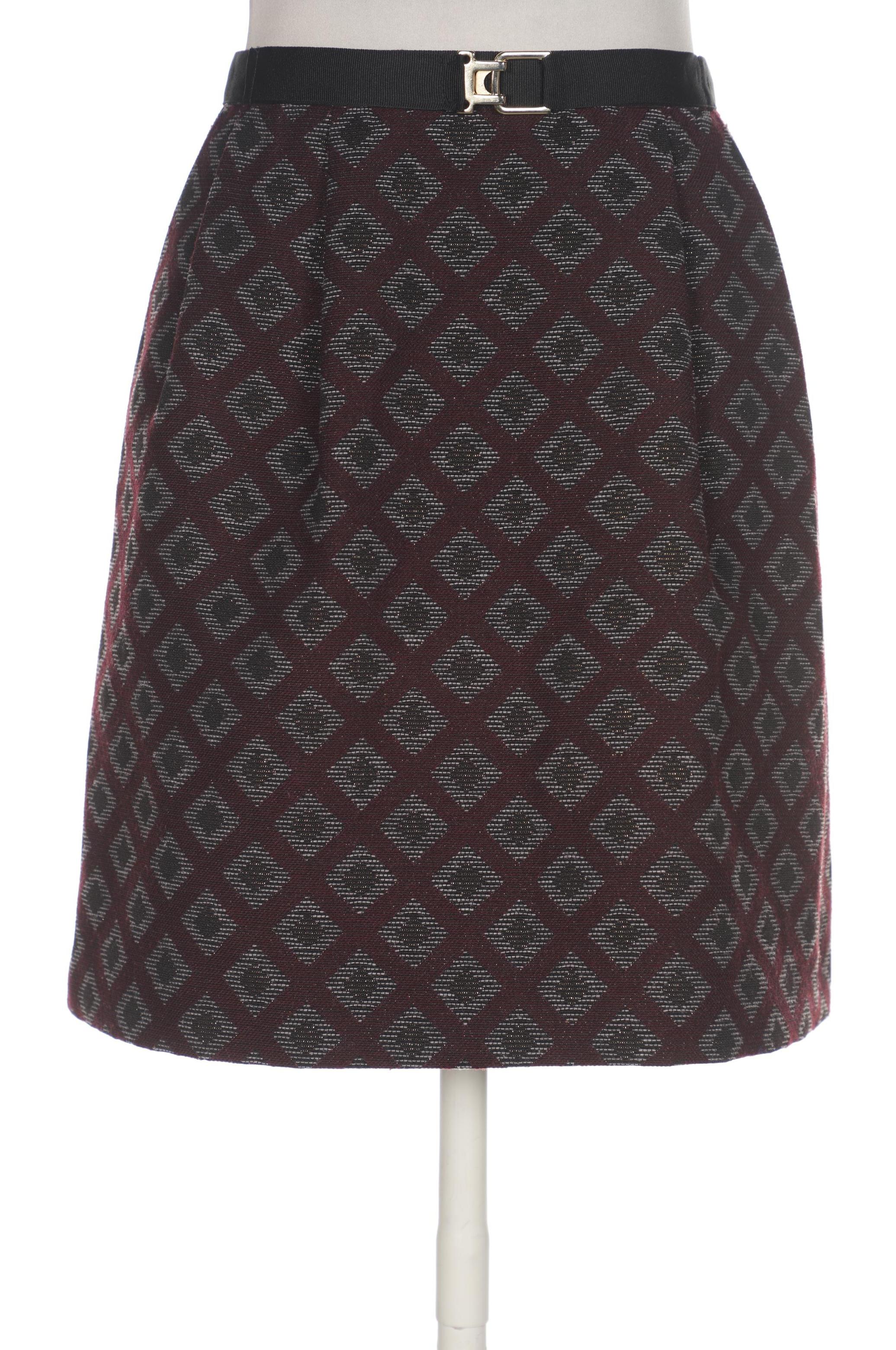 

Hallhuber Damen Rock, bordeaux, Gr. 36