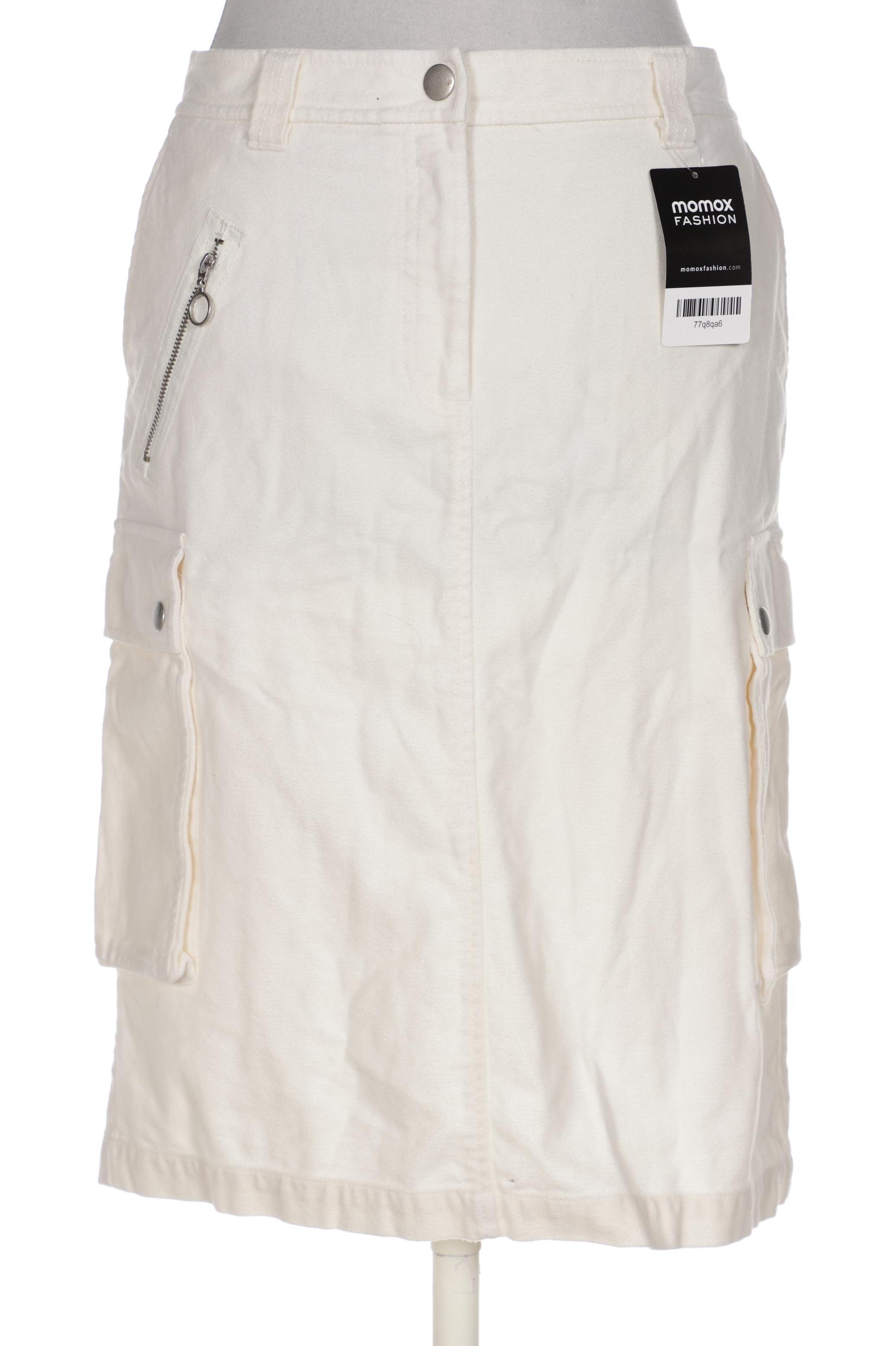 

Hallhuber Damen Rock, cremeweiß, Gr. 38