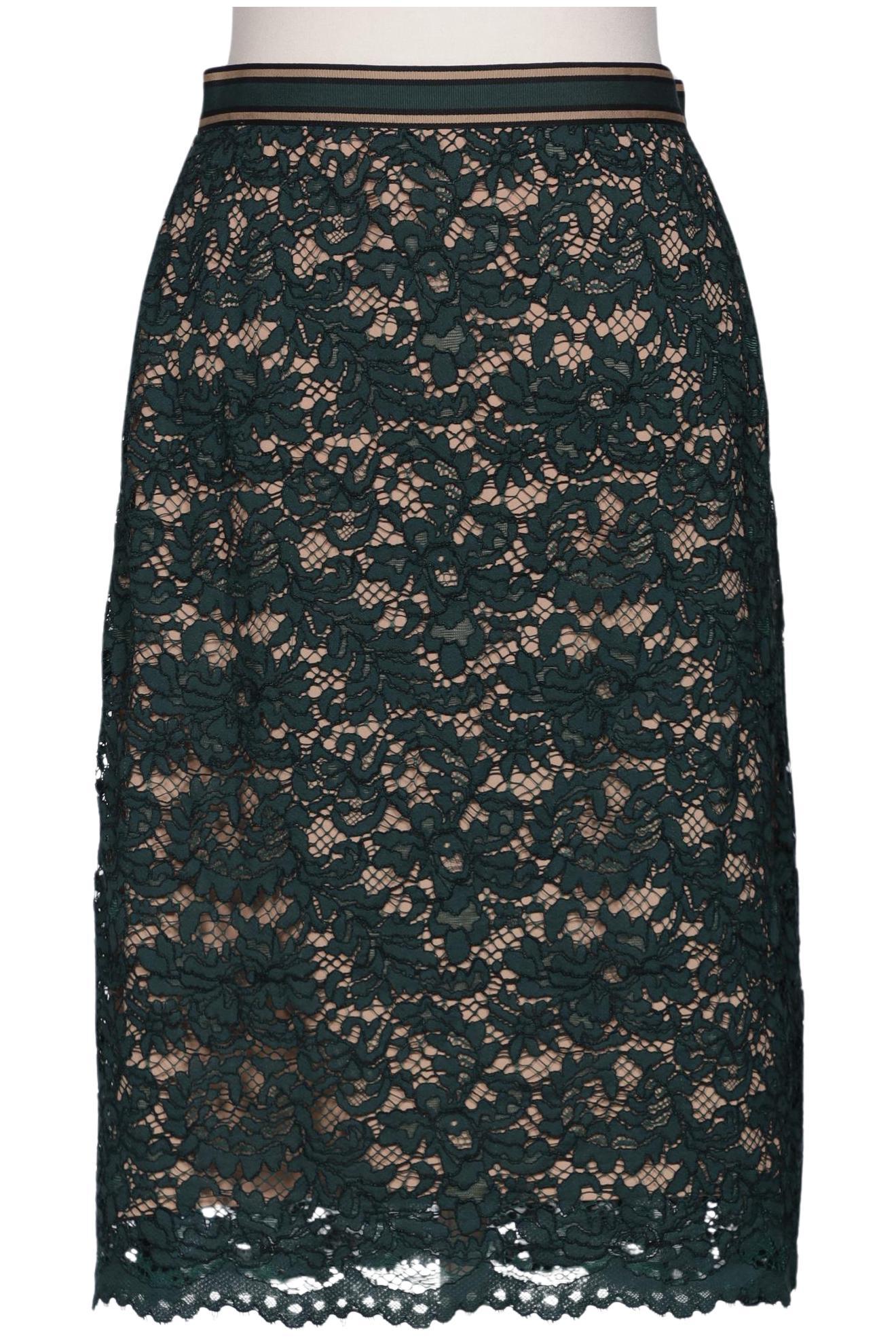 

Hallhuber Damen Rock, grün, Gr. 34