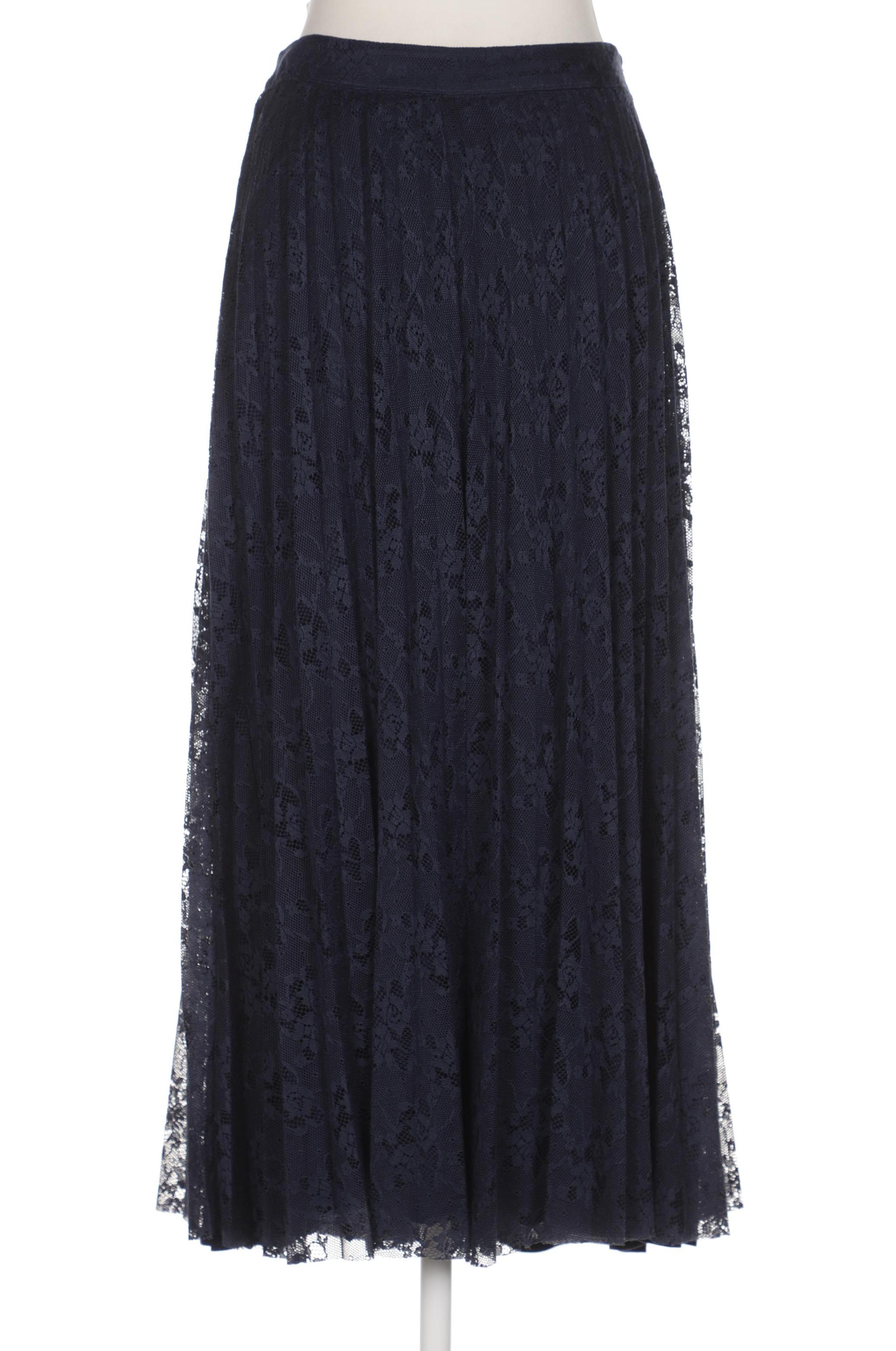 

Hallhuber Damen Rock, marineblau, Gr. 34