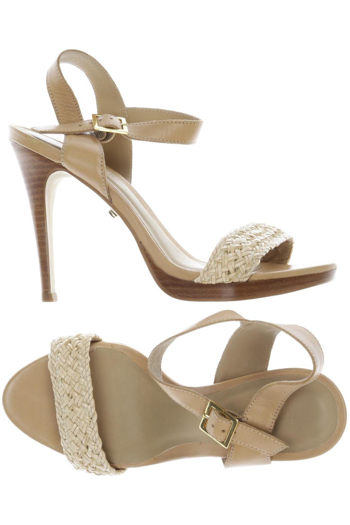

Hallhuber Damen Sandale, beige, Gr. 38