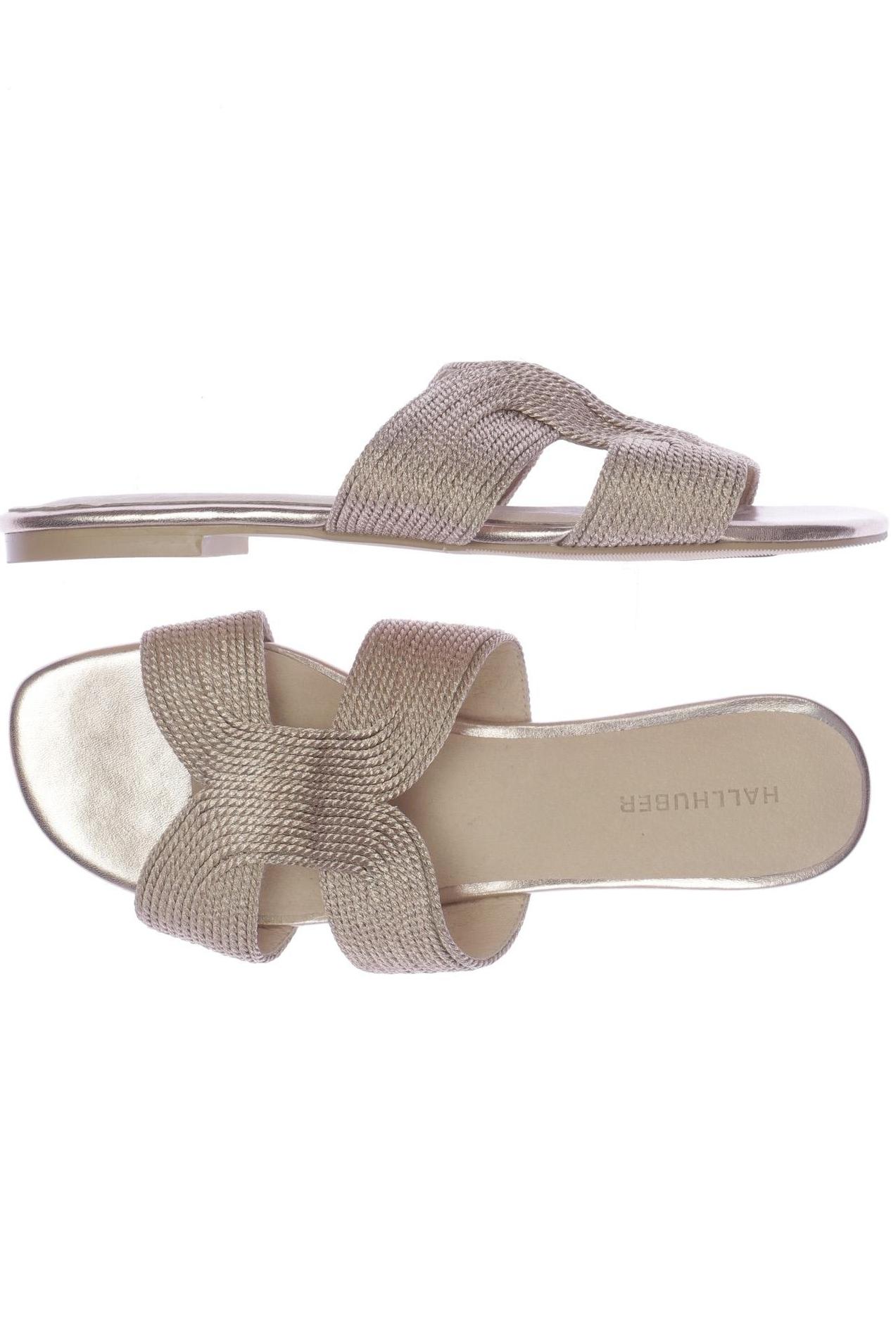 

Hallhuber Damen Sandale, beige, Gr. 38