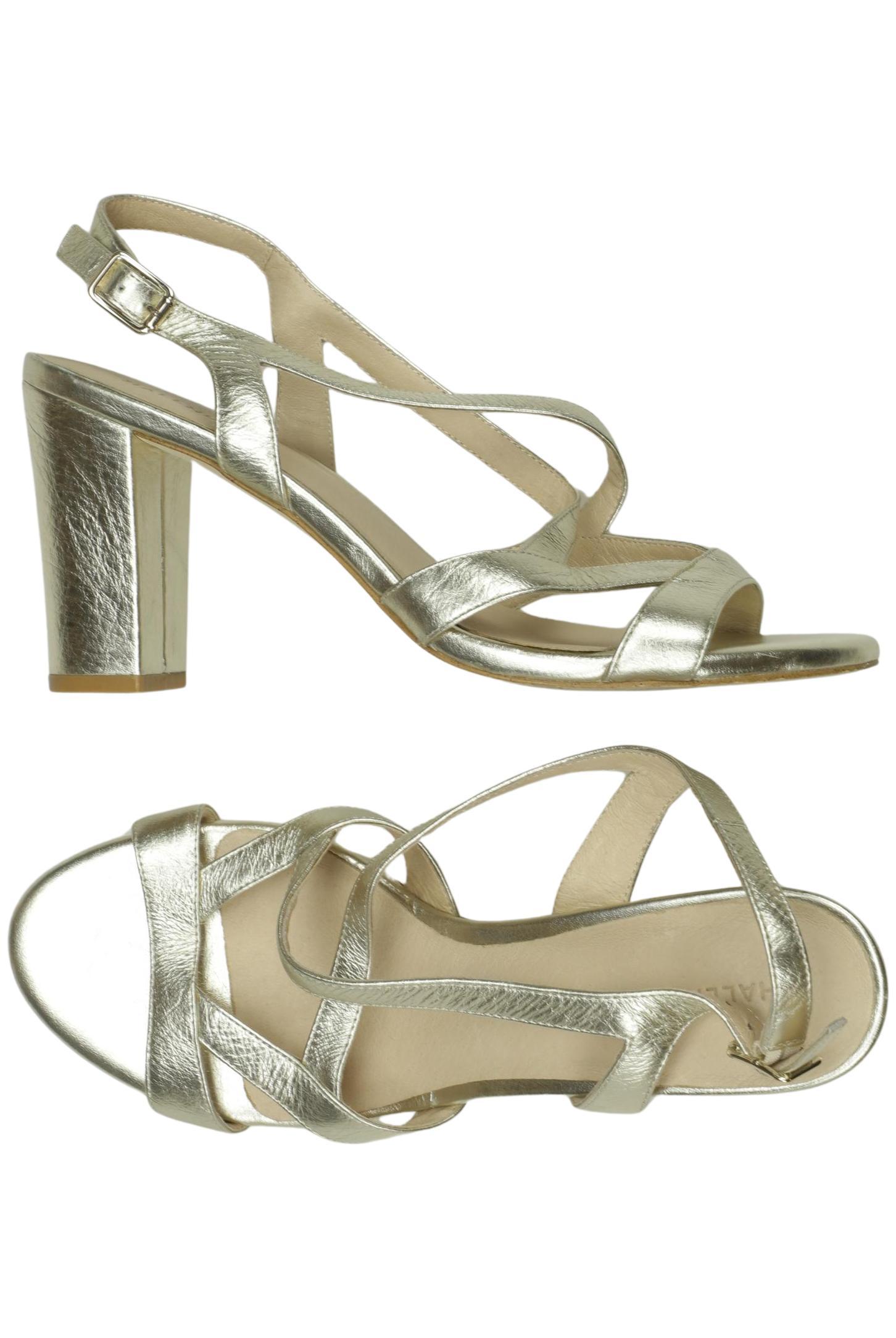 

Hallhuber Damen Sandale, silber, Gr. 40