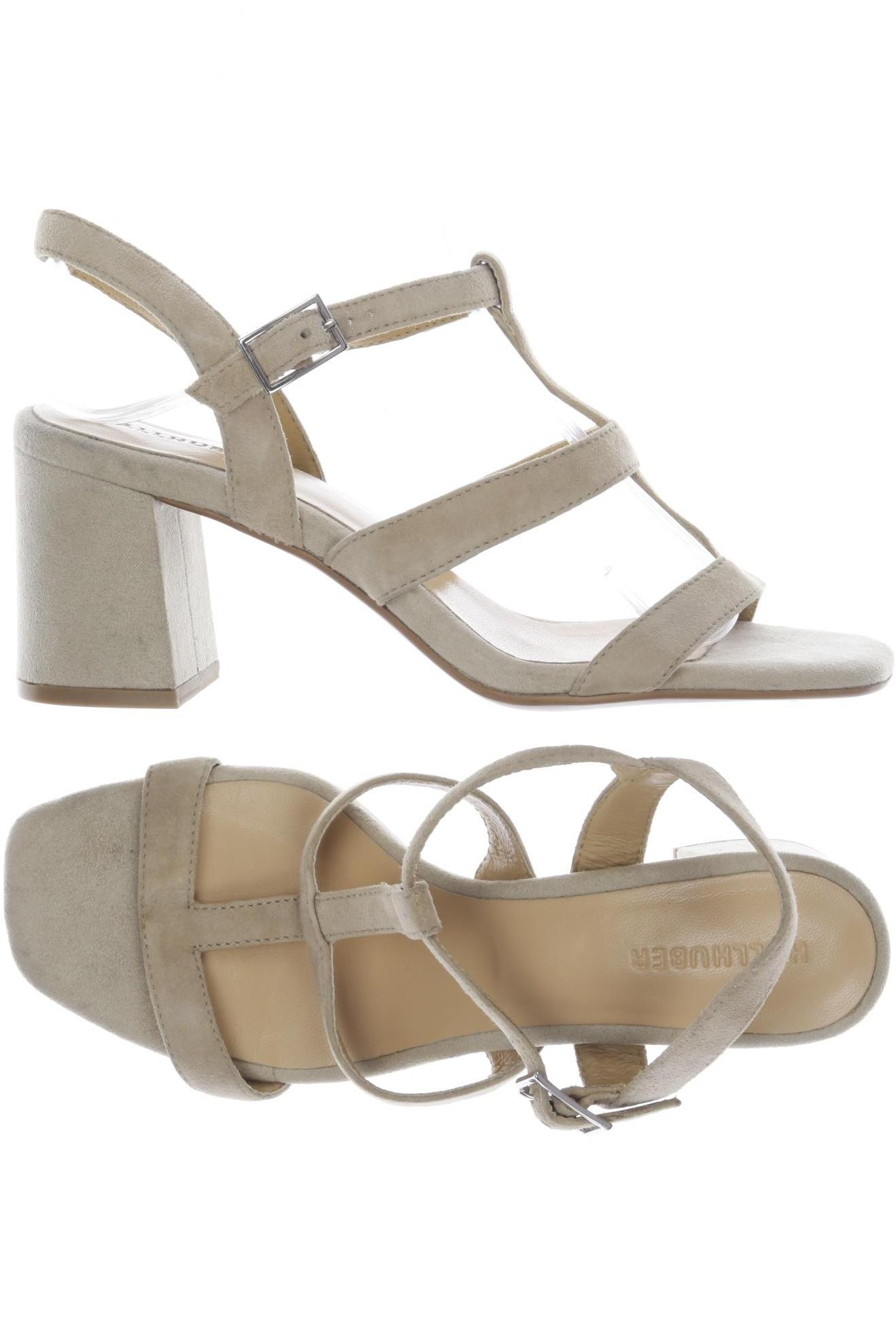 

Hallhuber Damen Sandale, beige, Gr. 38