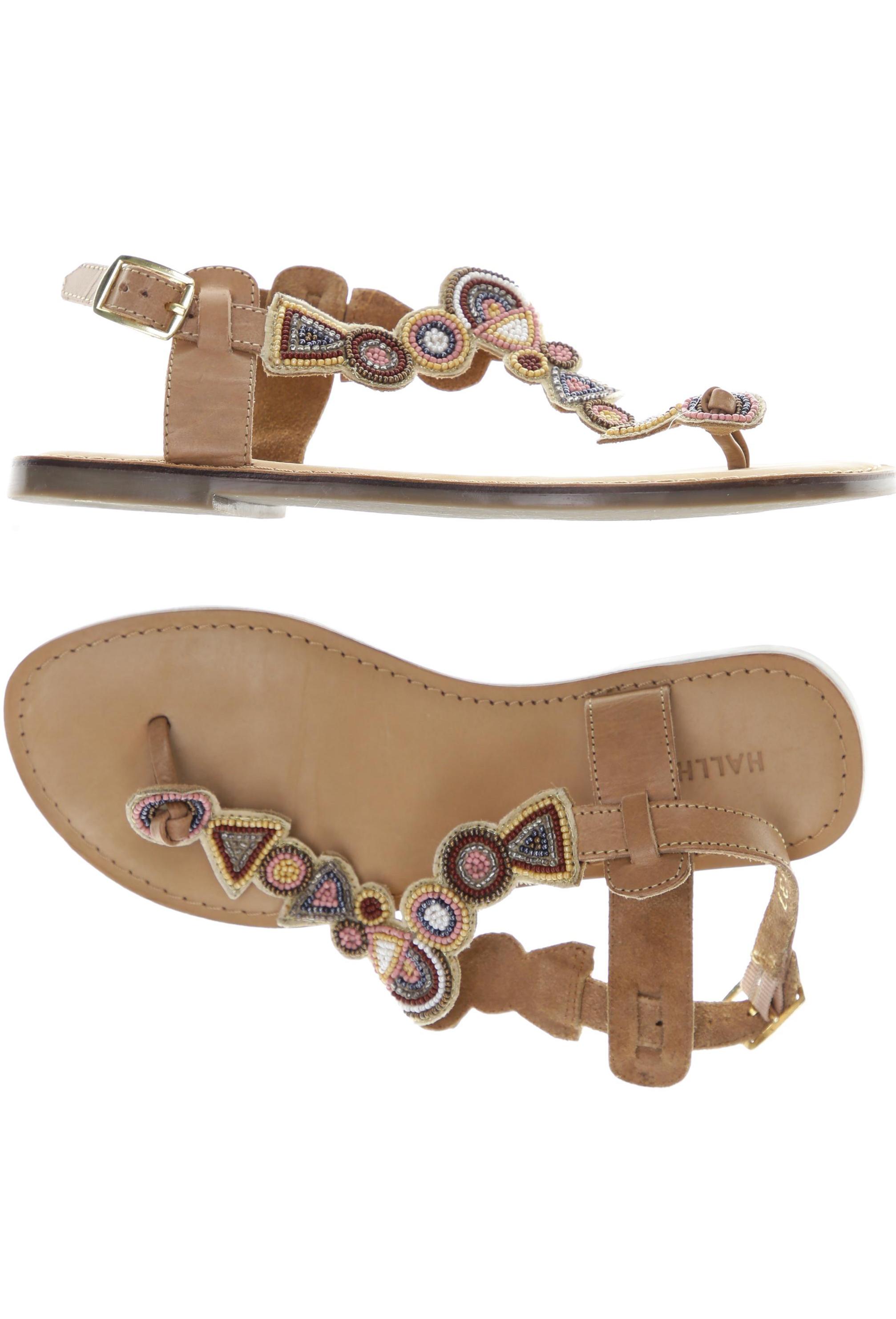 

Hallhuber Damen Sandale, beige, Gr. 37