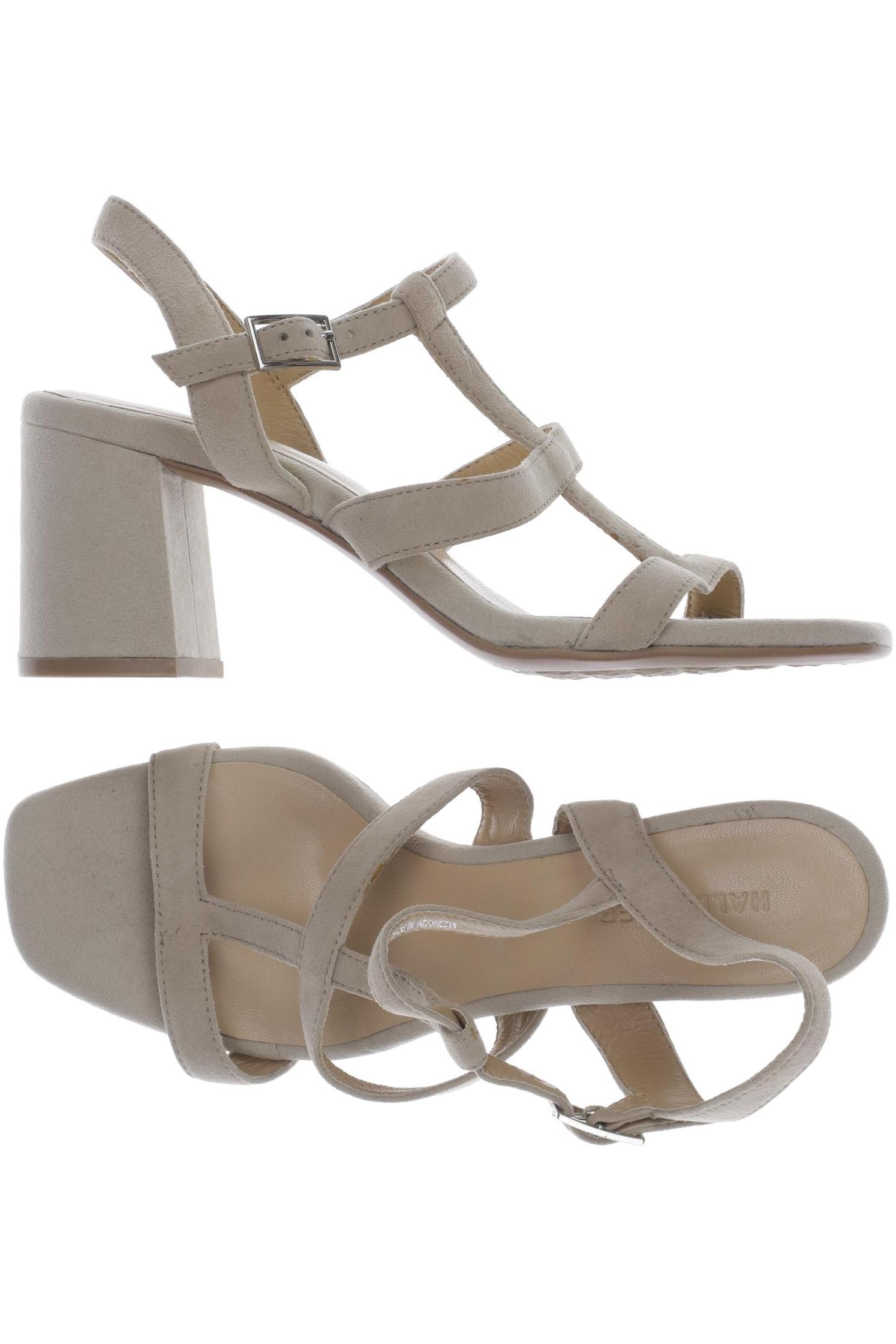 

Hallhuber Damen Sandale, beige, Gr. 39