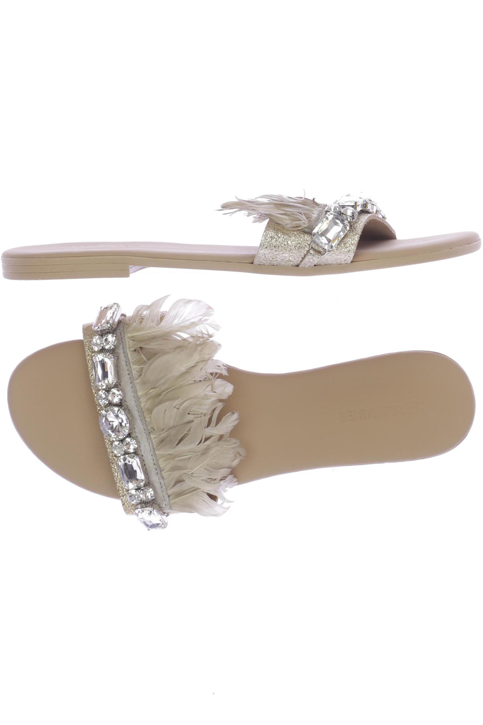 

Hallhuber Damen Sandale, beige, Gr. 38