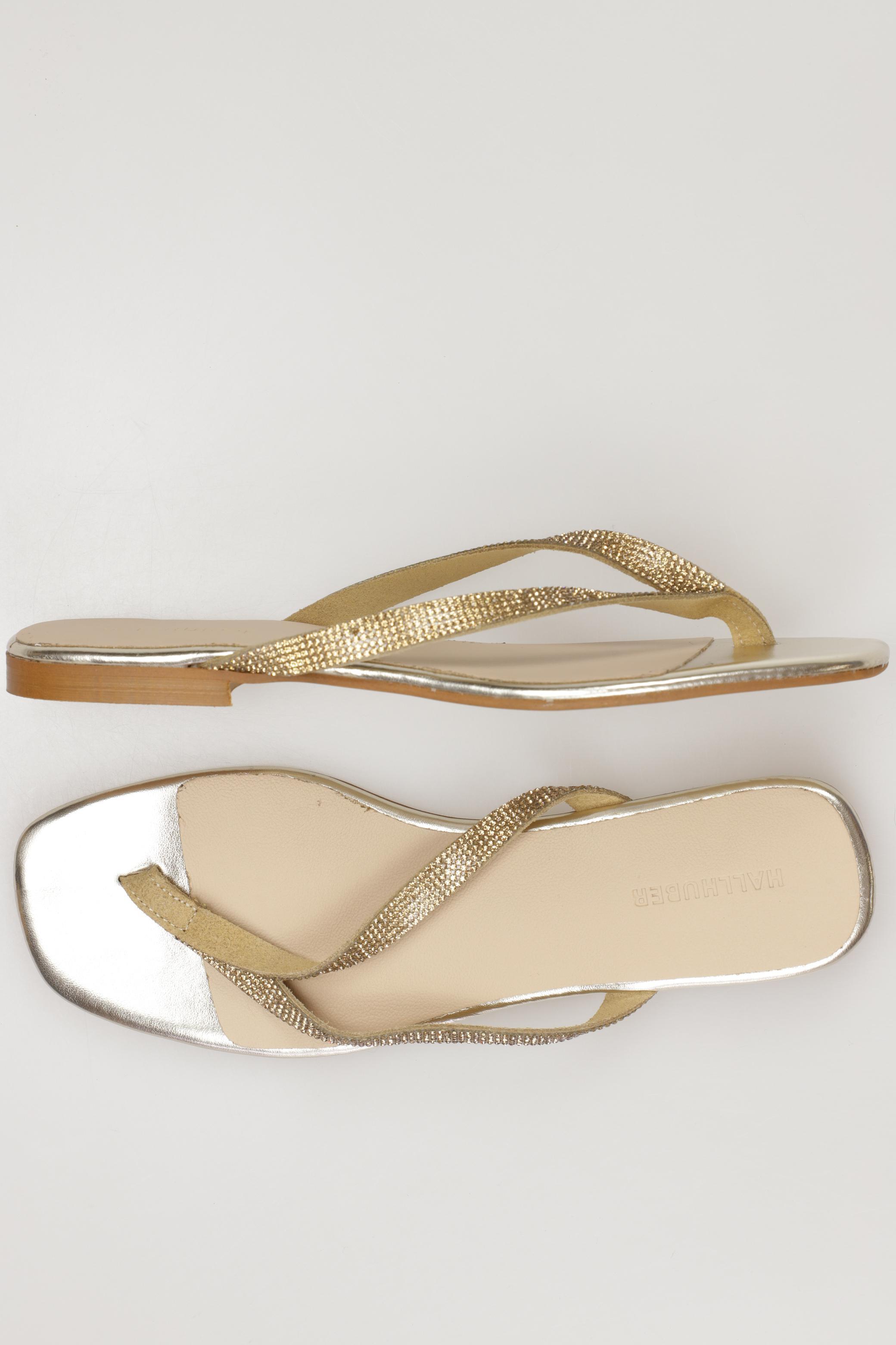 

Hallhuber Damen Sandale, gold