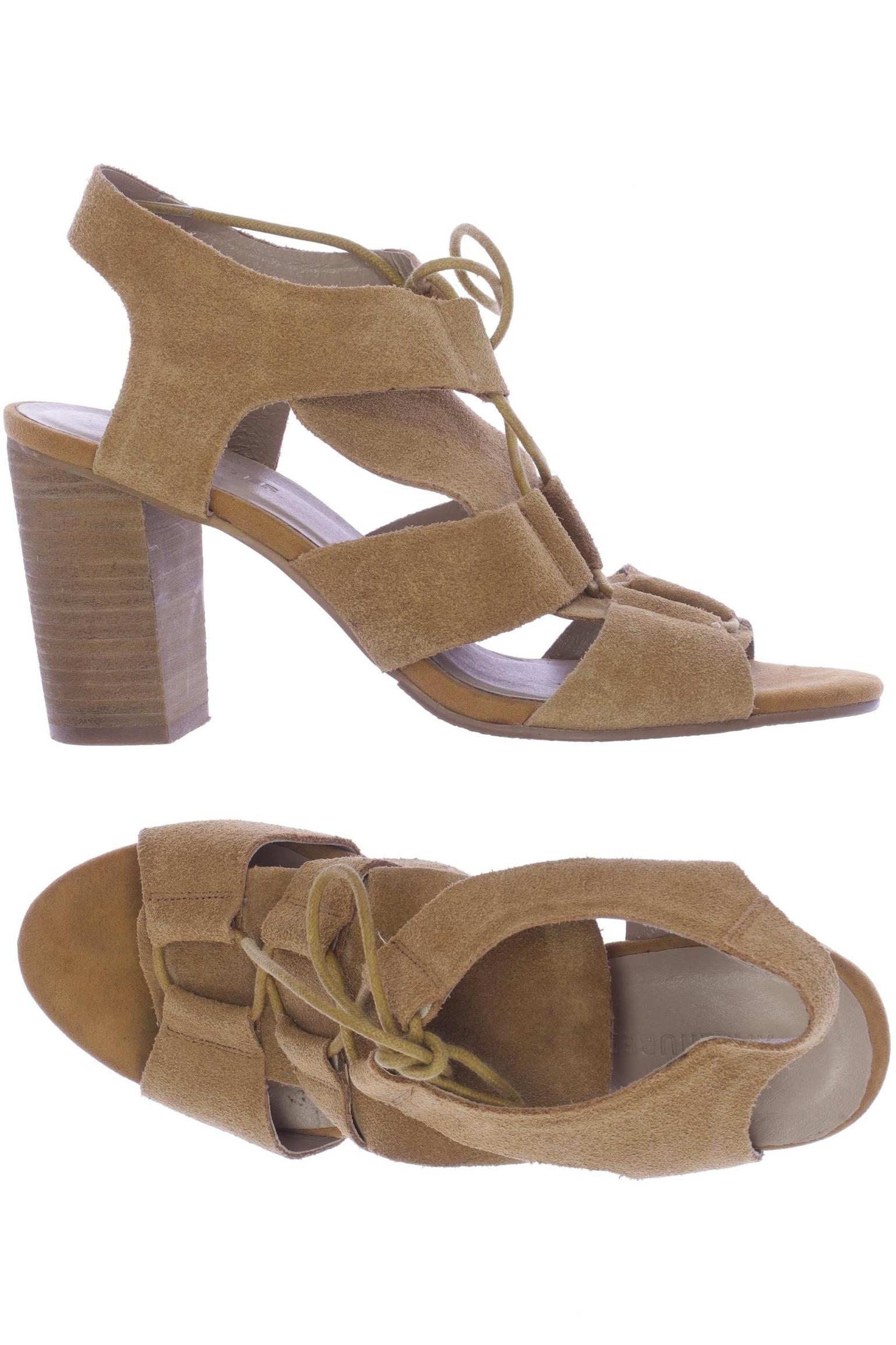 

Hallhuber Damen Sandale, beige, Gr. 39