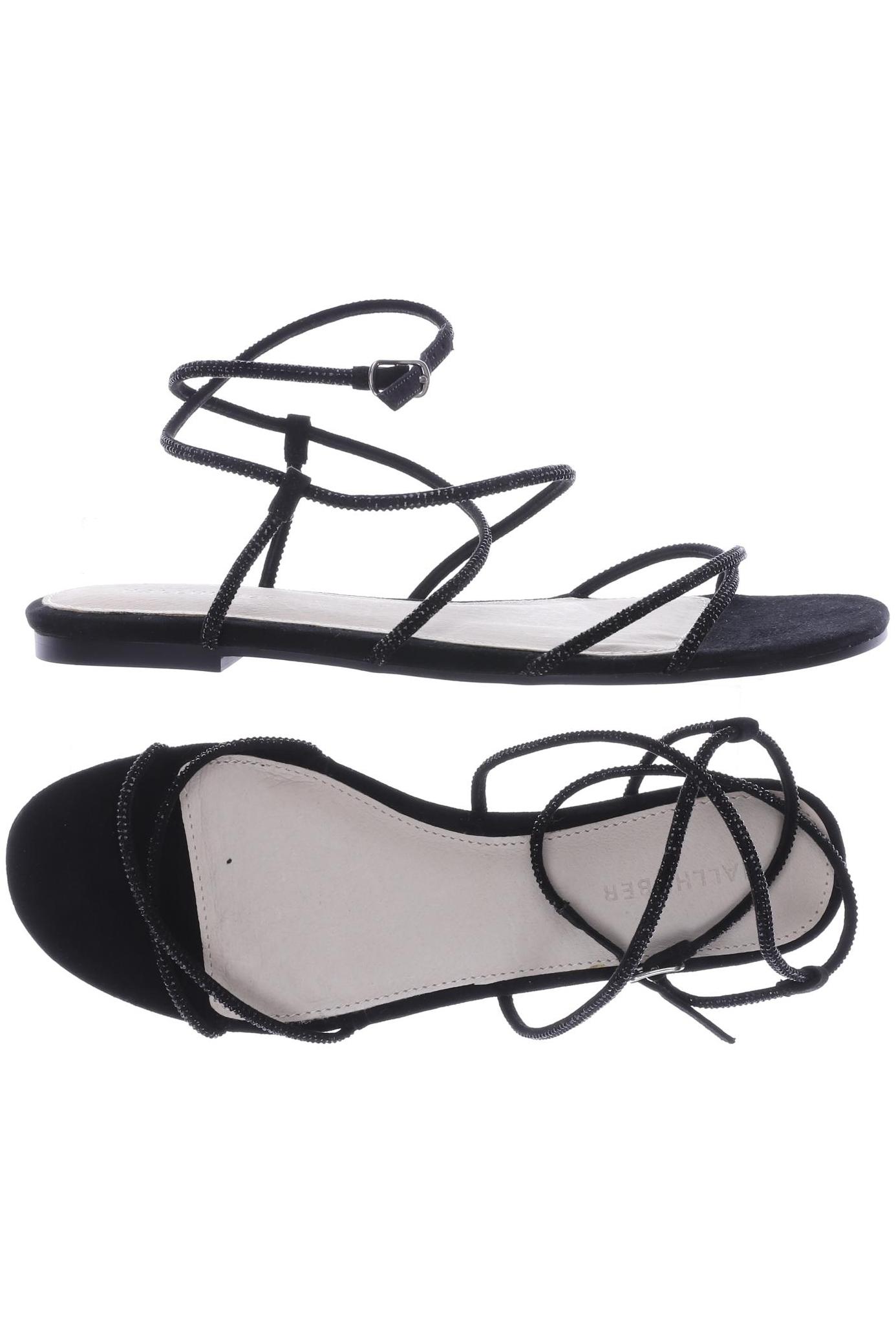 

Hallhuber Damen Sandale, schwarz, Gr. 39