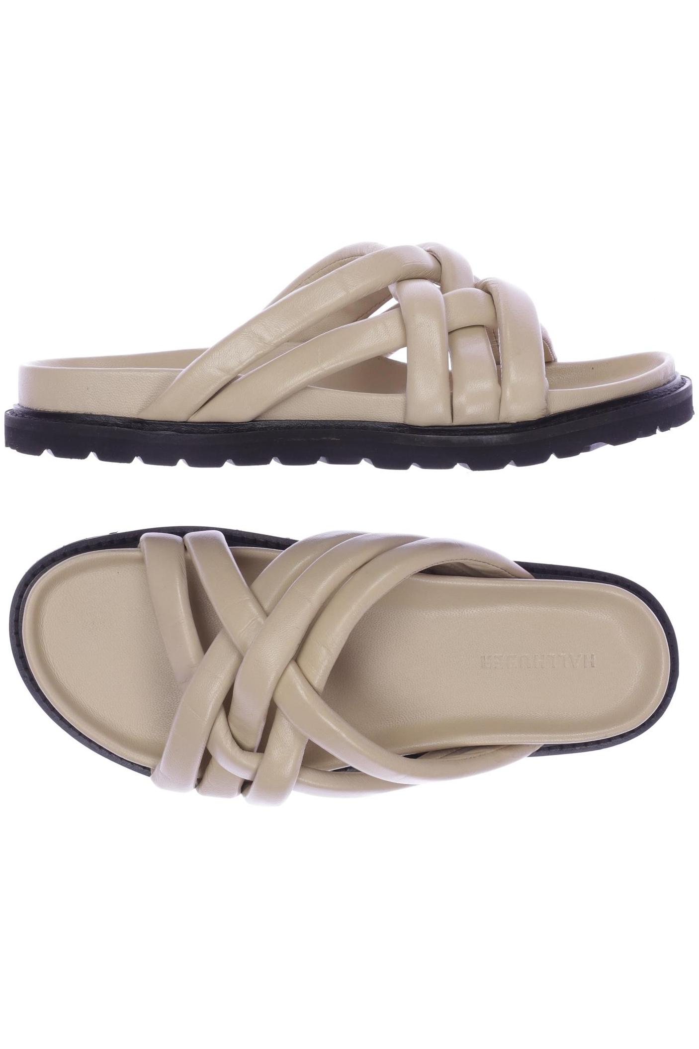 

Hallhuber Damen Sandale, beige, Gr. 39
