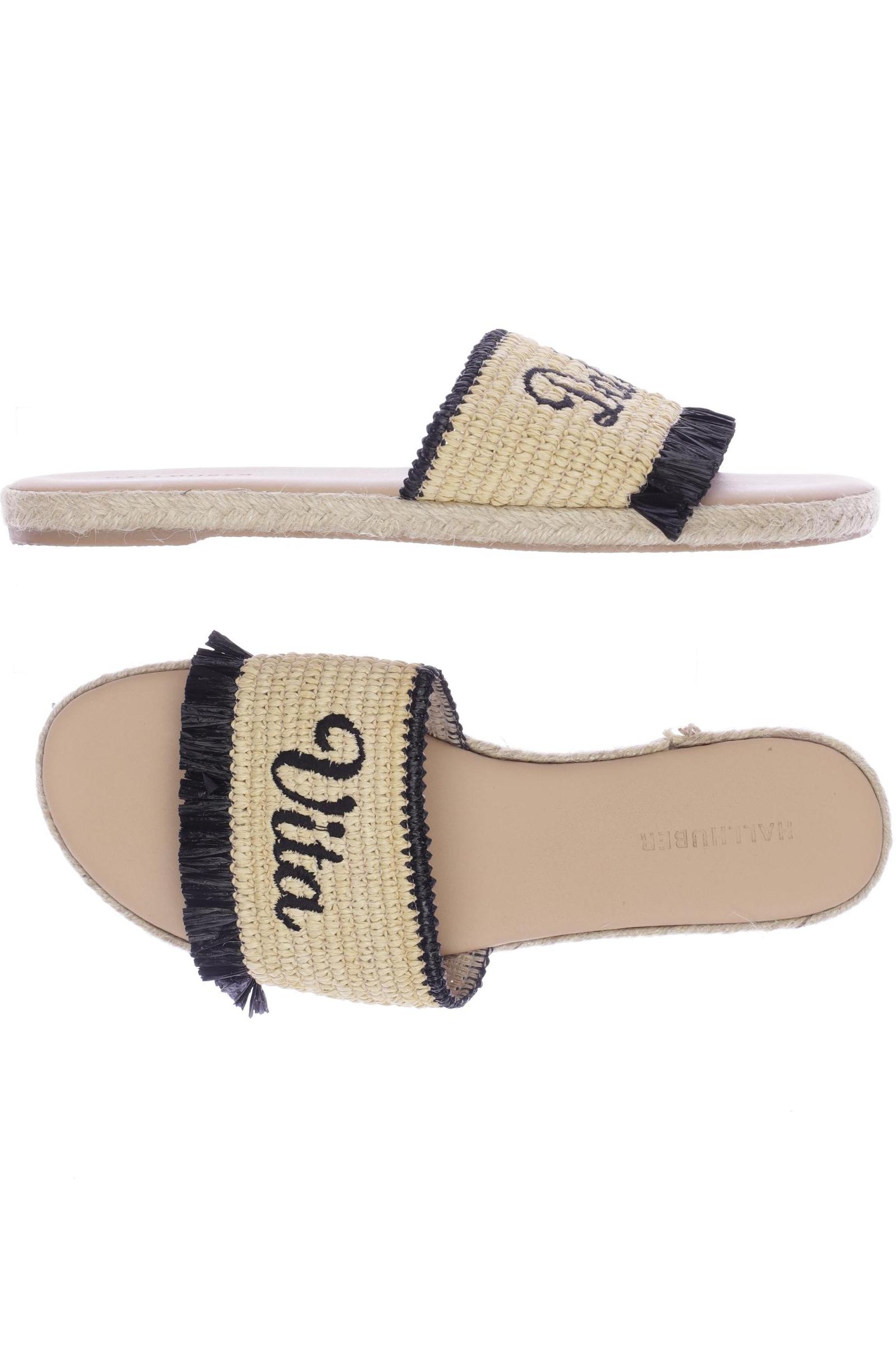 

Hallhuber Damen Sandale, beige, Gr. 38
