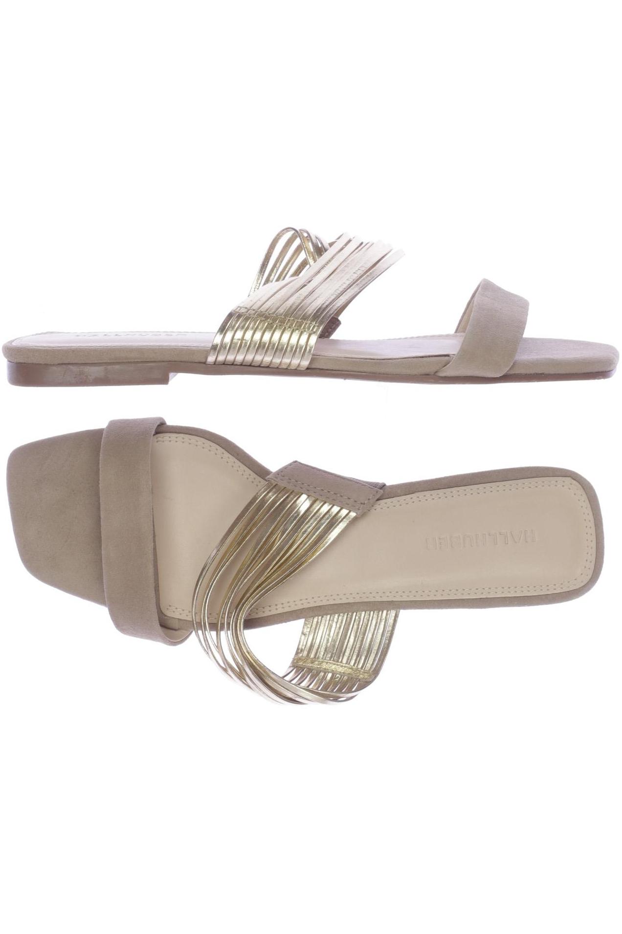 

Hallhuber Damen Sandale, beige, Gr. 38