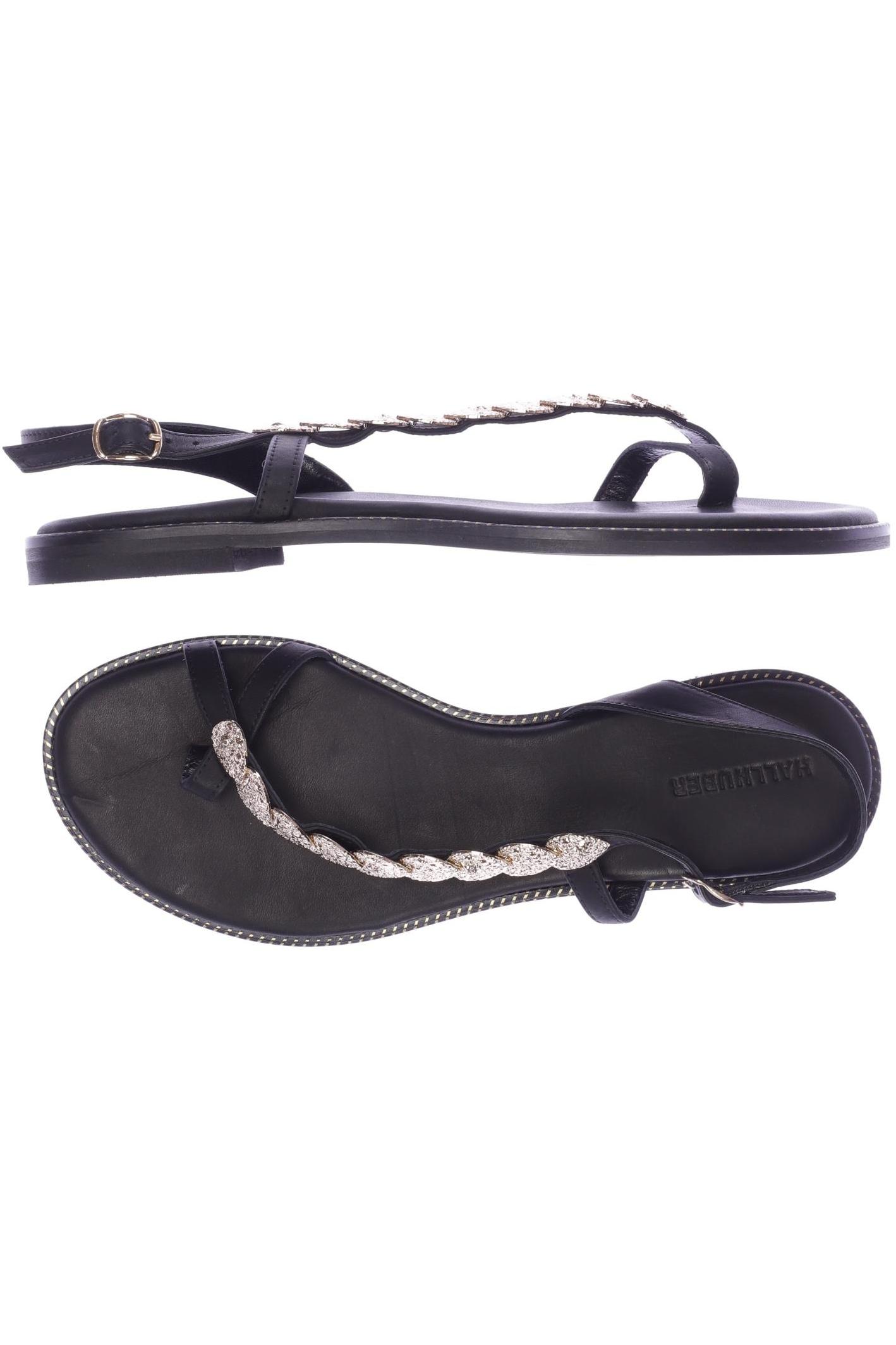 

Hallhuber Damen Sandale, schwarz, Gr. 41