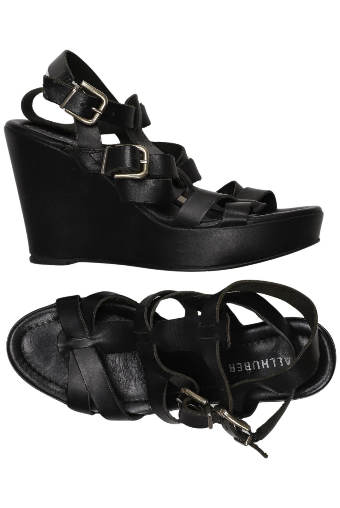 

Hallhuber Damen Sandale, schwarz, Gr. 38