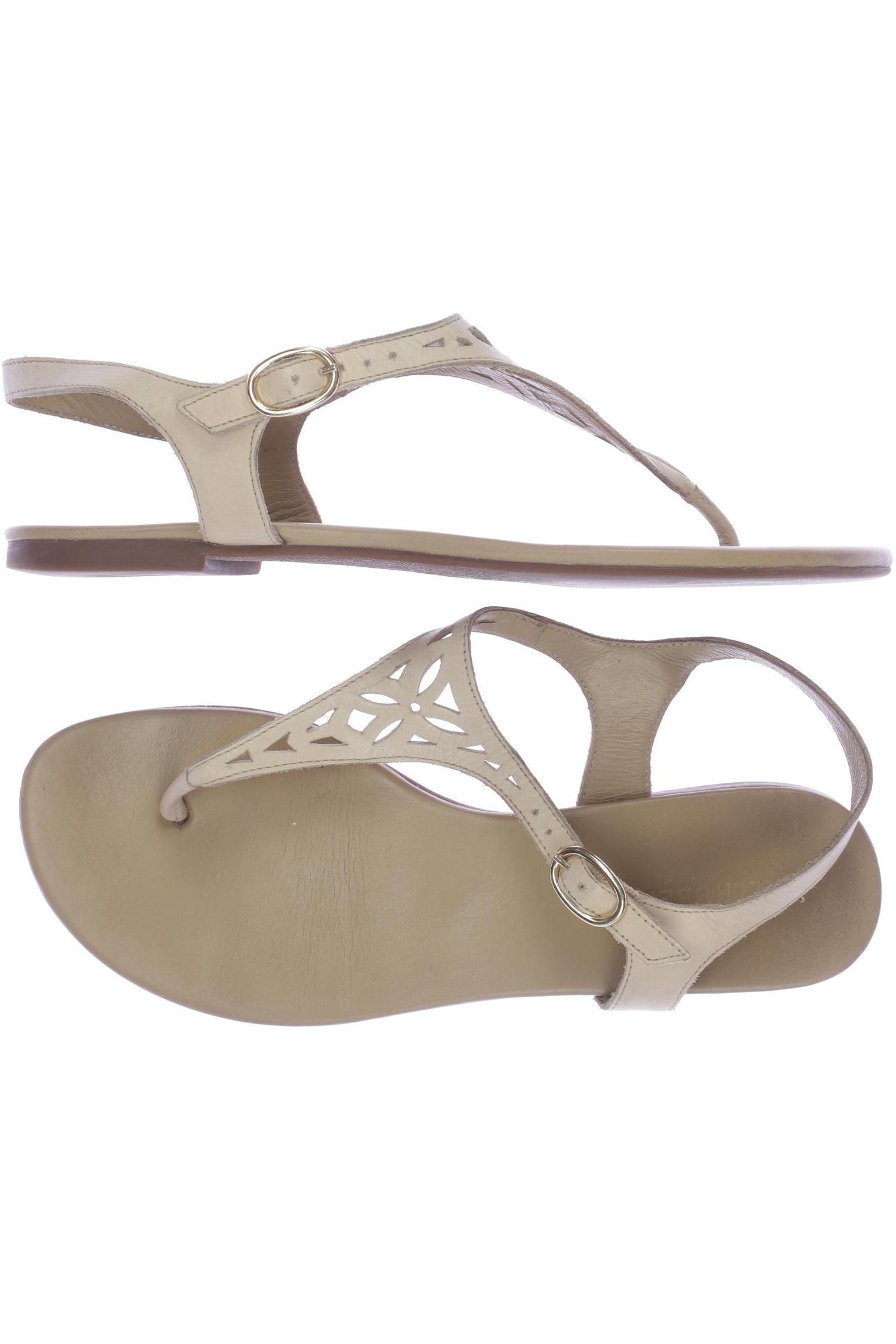 

Hallhuber Damen Sandale, beige, Gr. 36