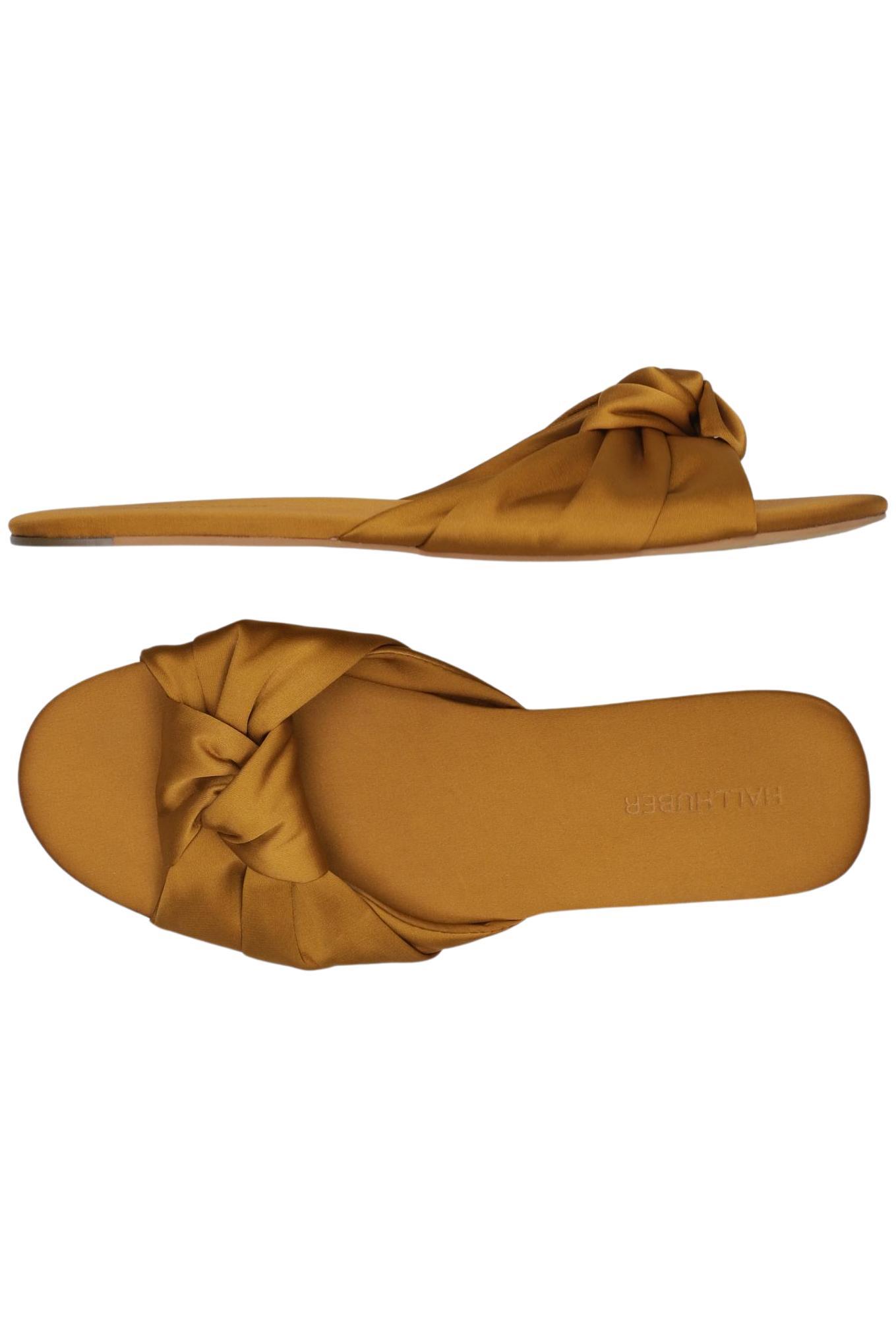 

Hallhuber Damen Sandale, gold, Gr. 38