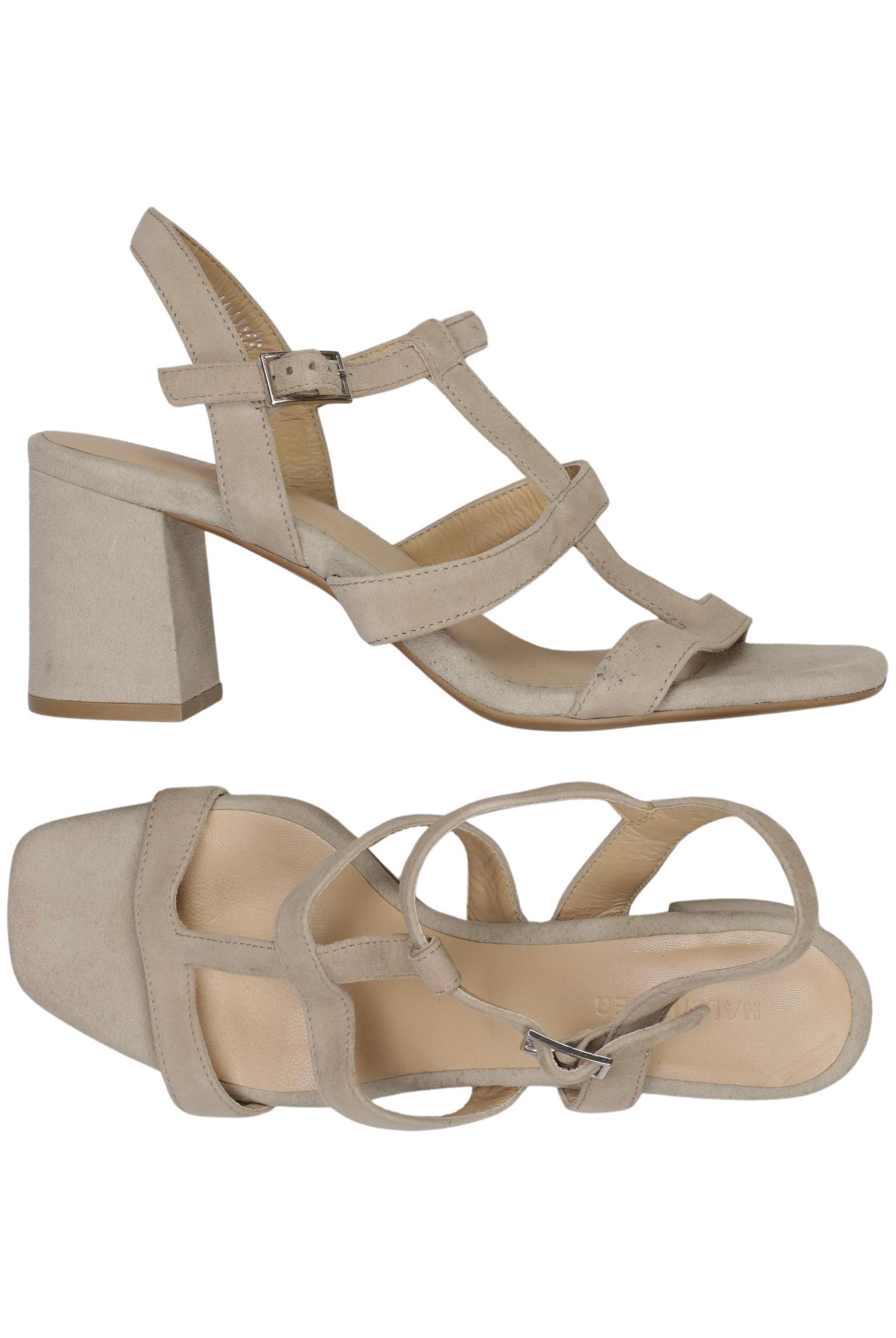

Hallhuber Damen Sandale, beige, Gr. 40