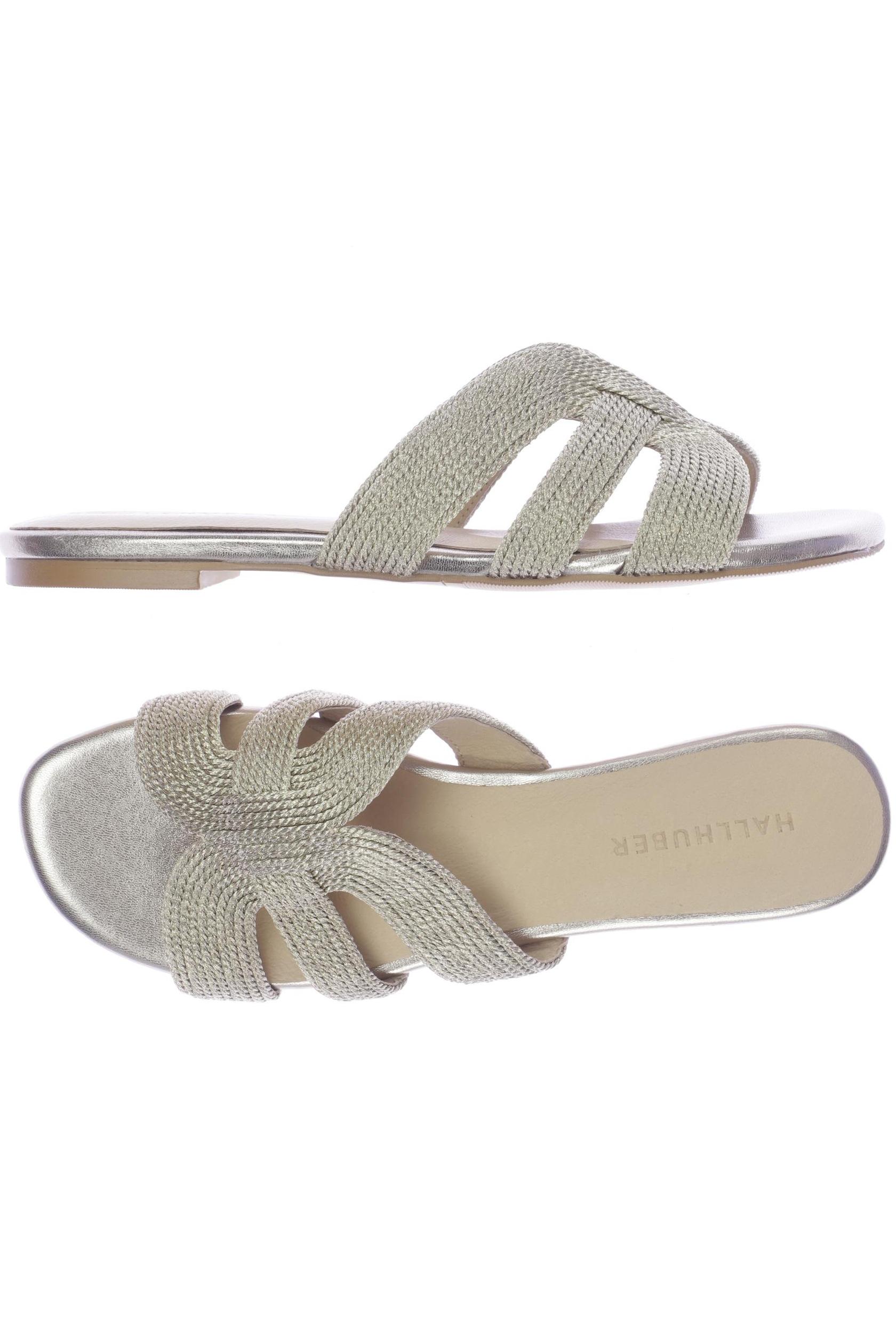 

Hallhuber Damen Sandale, gelb, Gr. 37