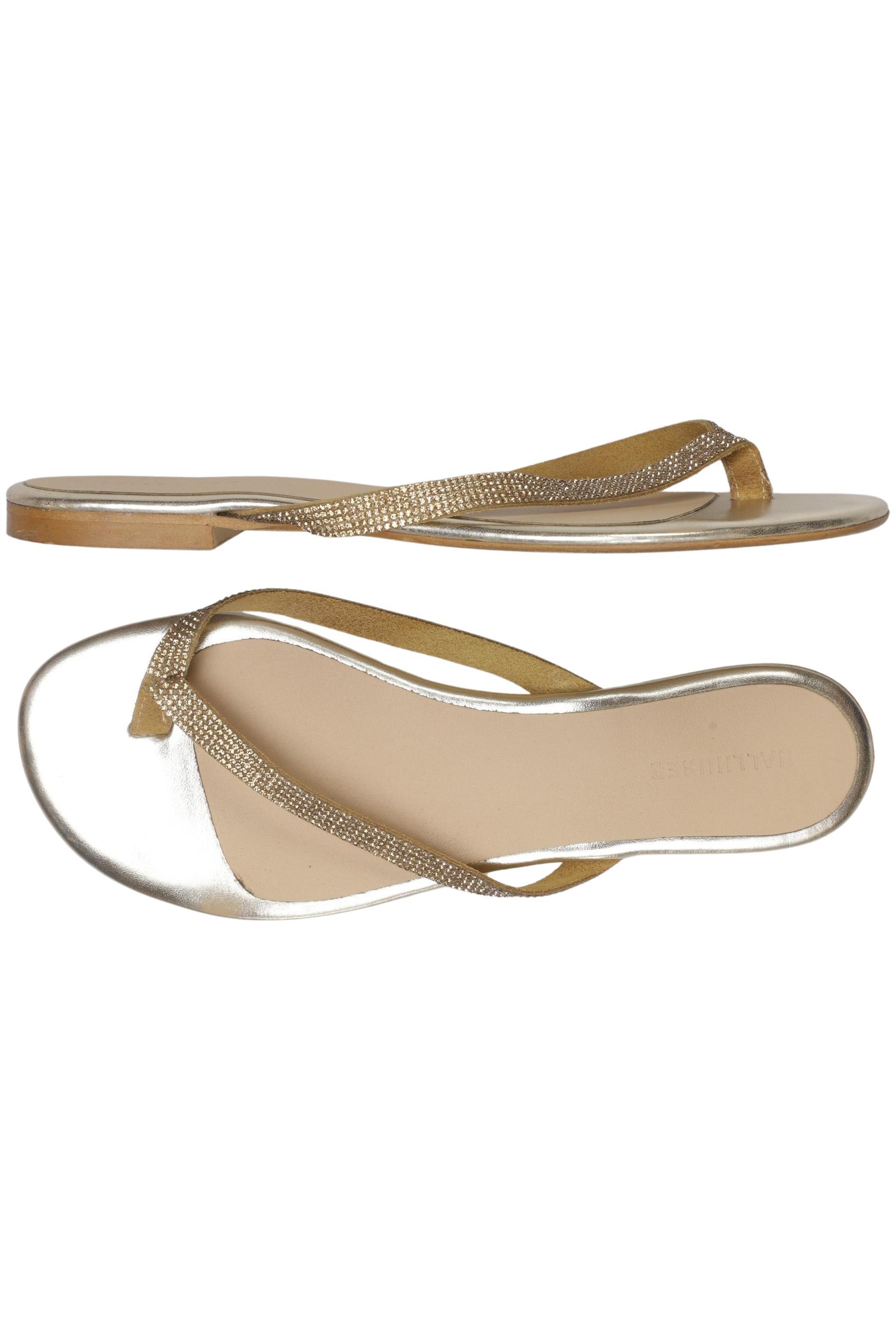 

Hallhuber Damen Sandale, silber, Gr. 41