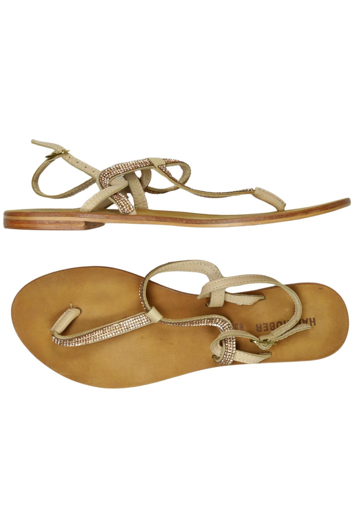 

Hallhuber Damen Sandale, beige, Gr. 39