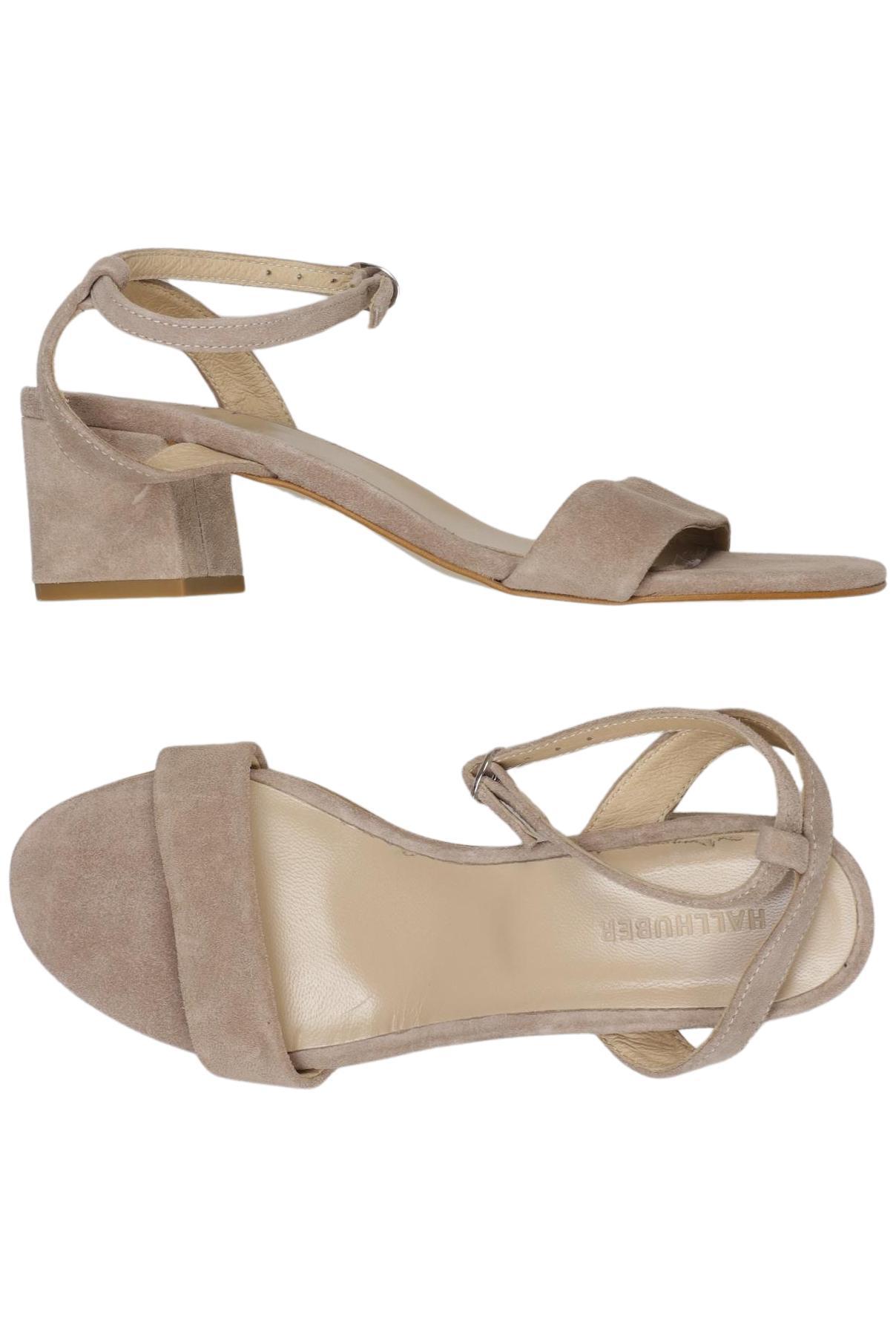 

Hallhuber Damen Sandale, beige, Gr. 38