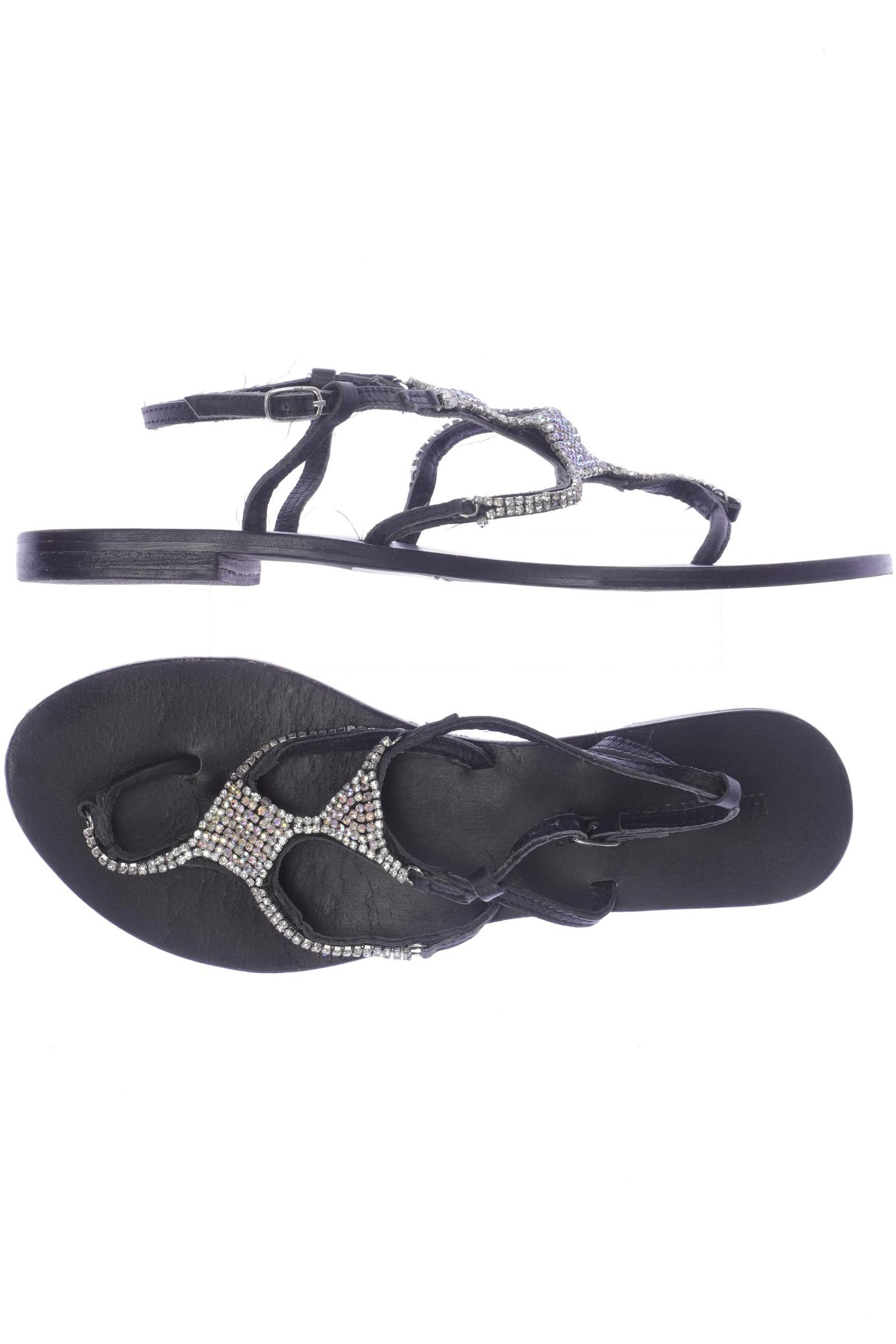 

Hallhuber Damen Sandale, schwarz, Gr. 37