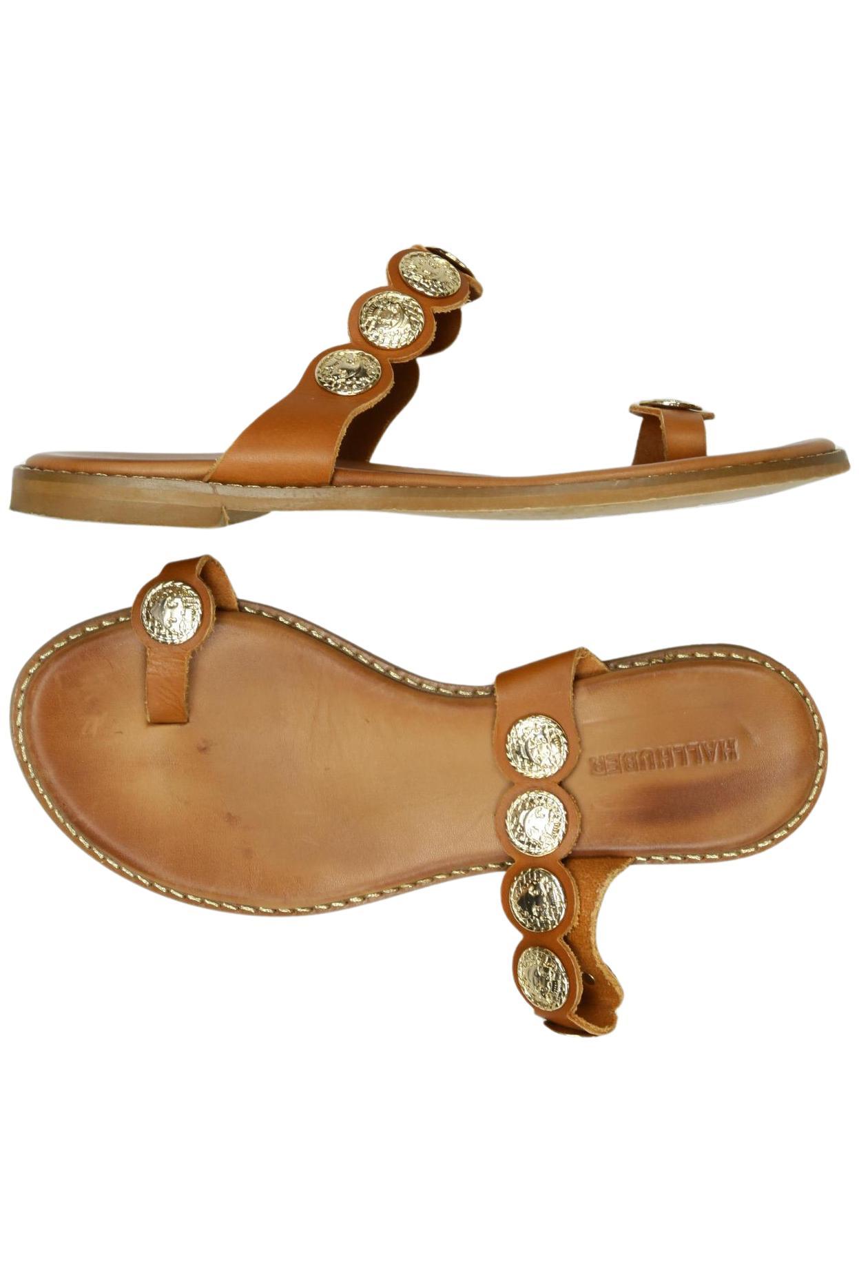 

Hallhuber Damen Sandale, beige, Gr. 38