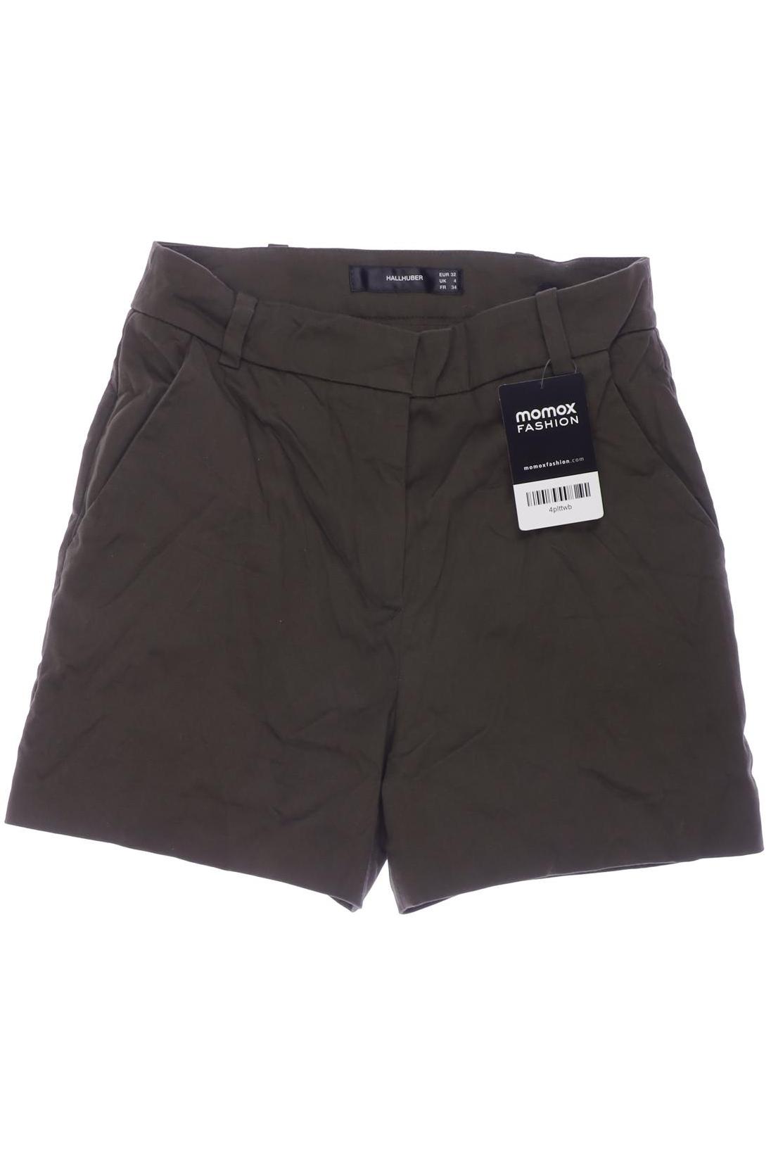 Thumbnail - Hallhuber Damen Shorts, grün, Gr. 32
