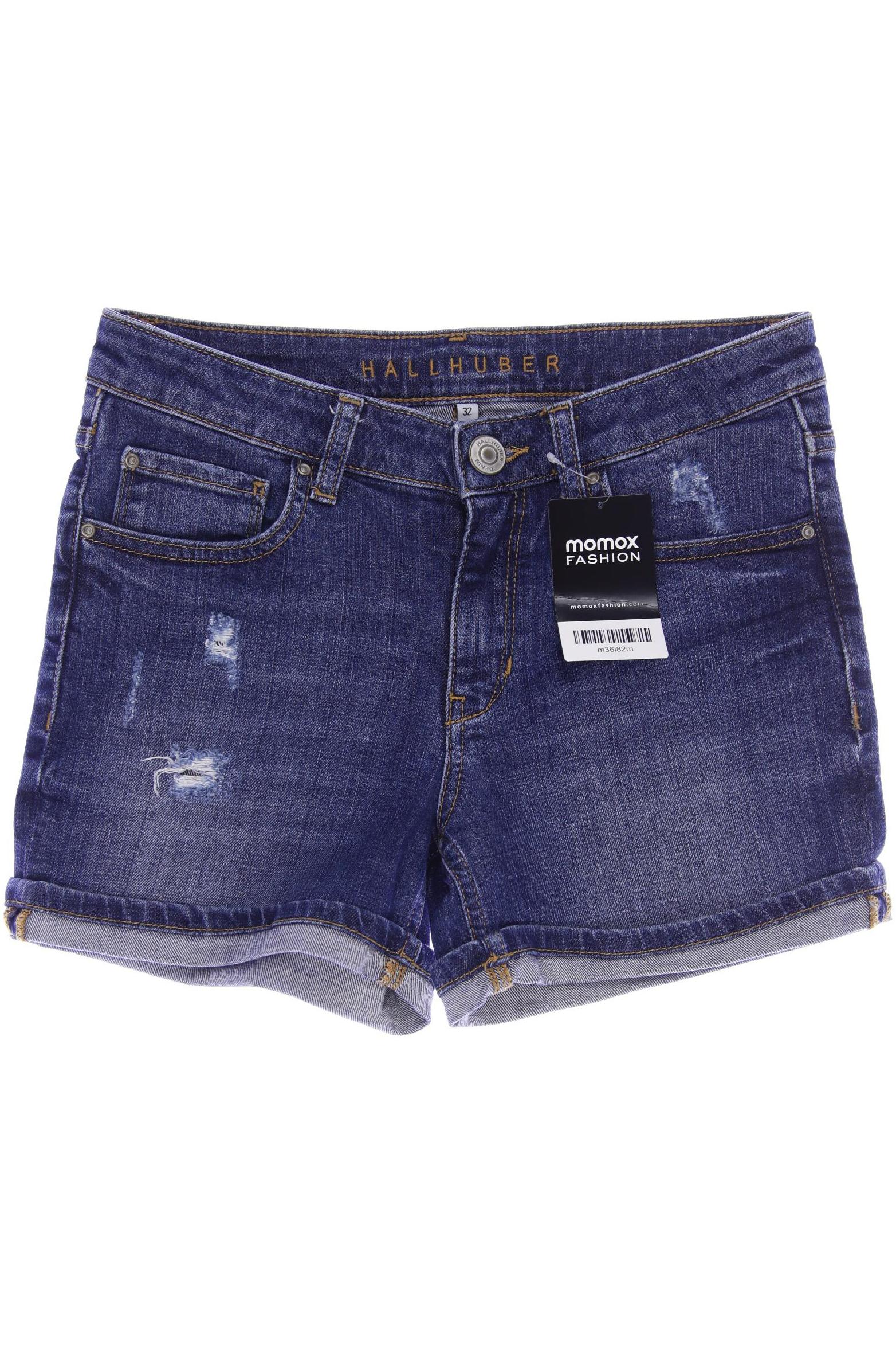 

Hallhuber Damen Shorts, blau, Gr. 32