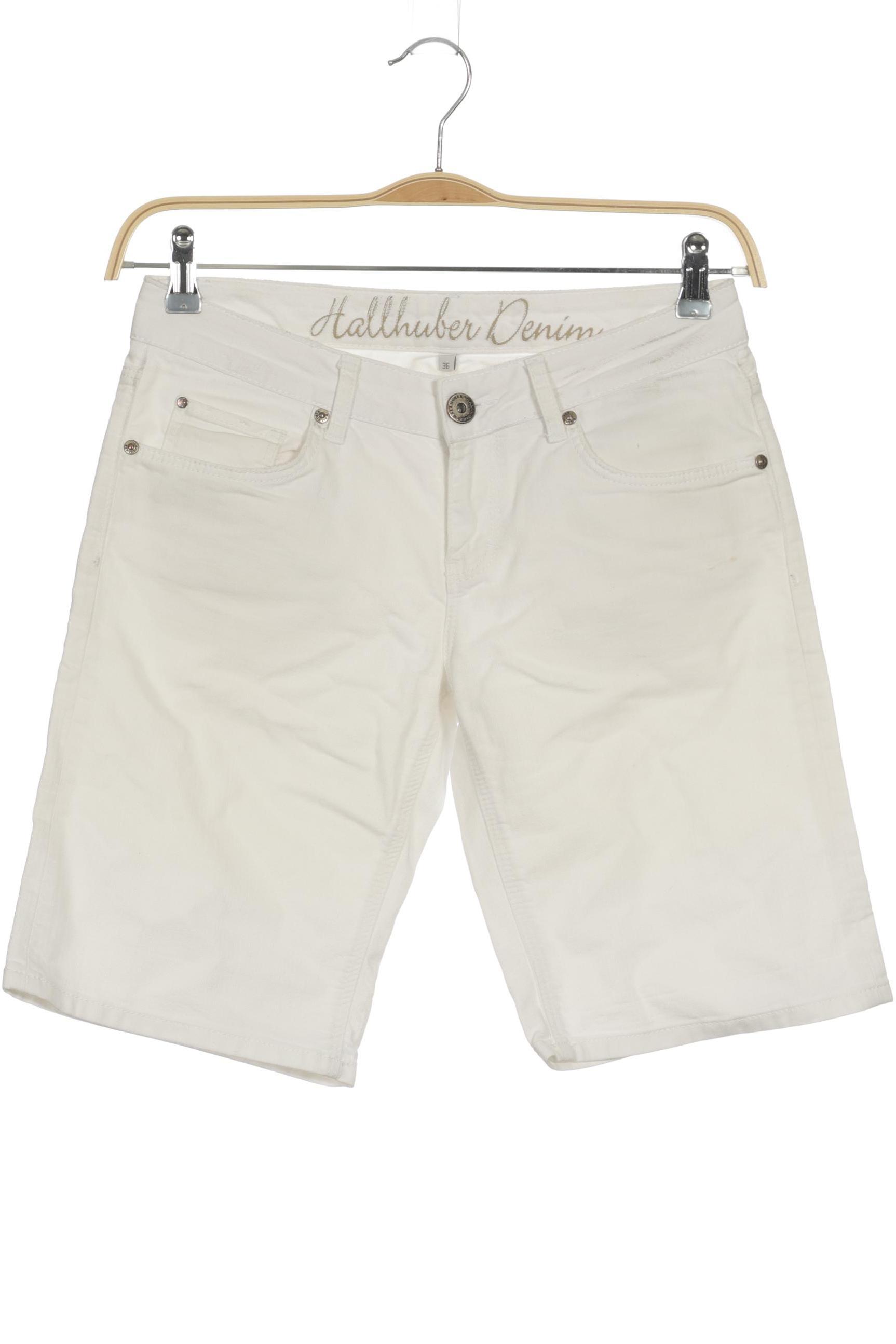 

Hallhuber Damen Shorts, weiß, Gr. 36