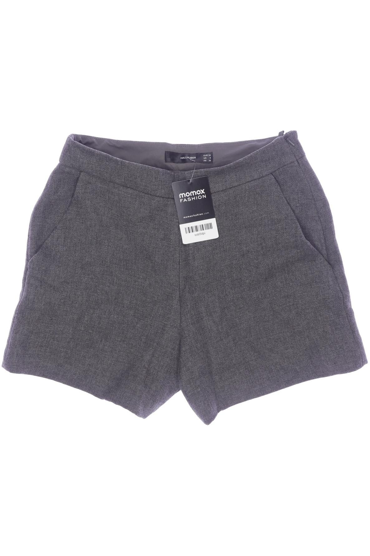 

Hallhuber Damen Shorts, grau, Gr. 34