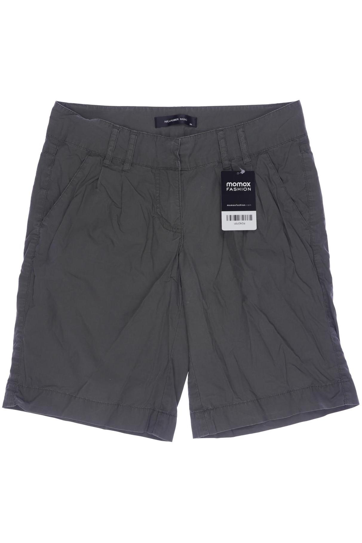 

Hallhuber Damen Shorts, grau, Gr. 34