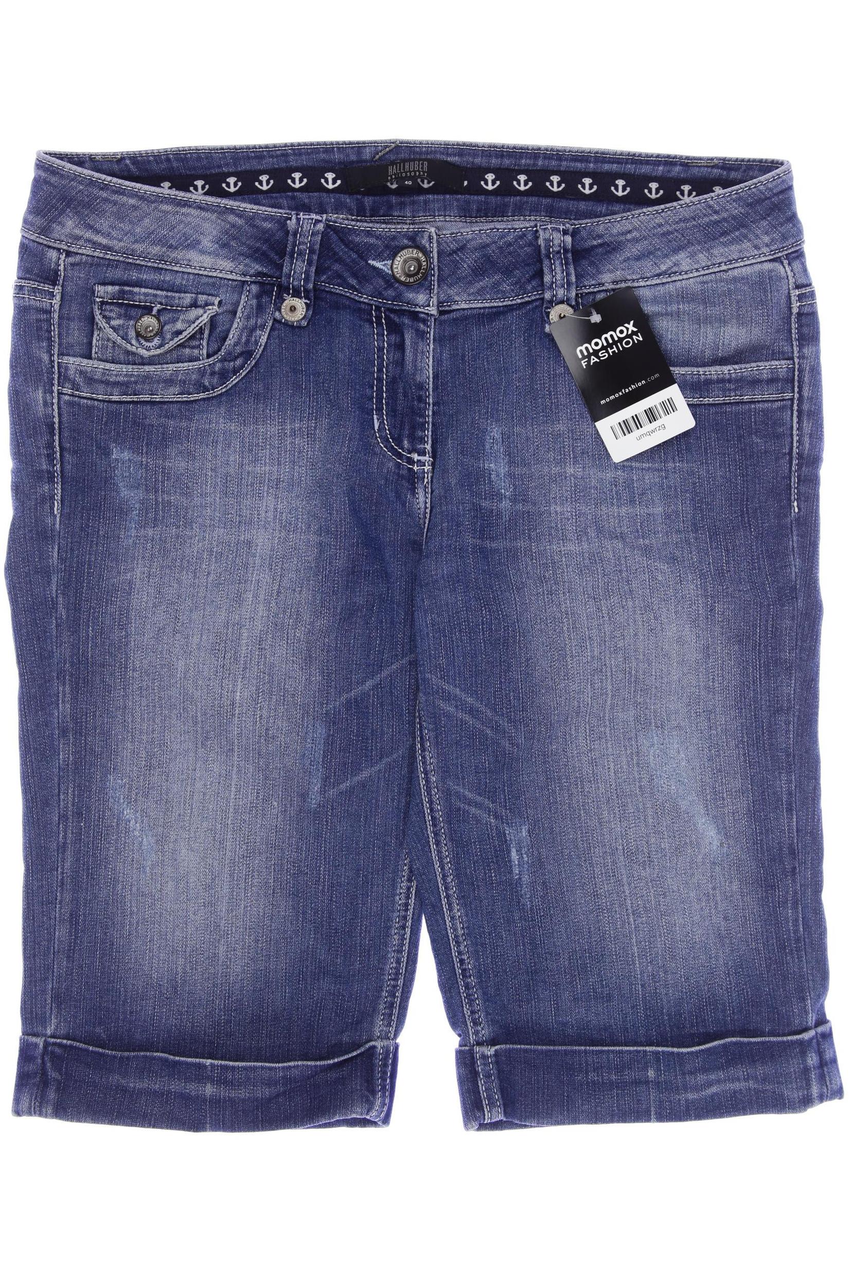 

Hallhuber Damen Shorts, blau, Gr. 40