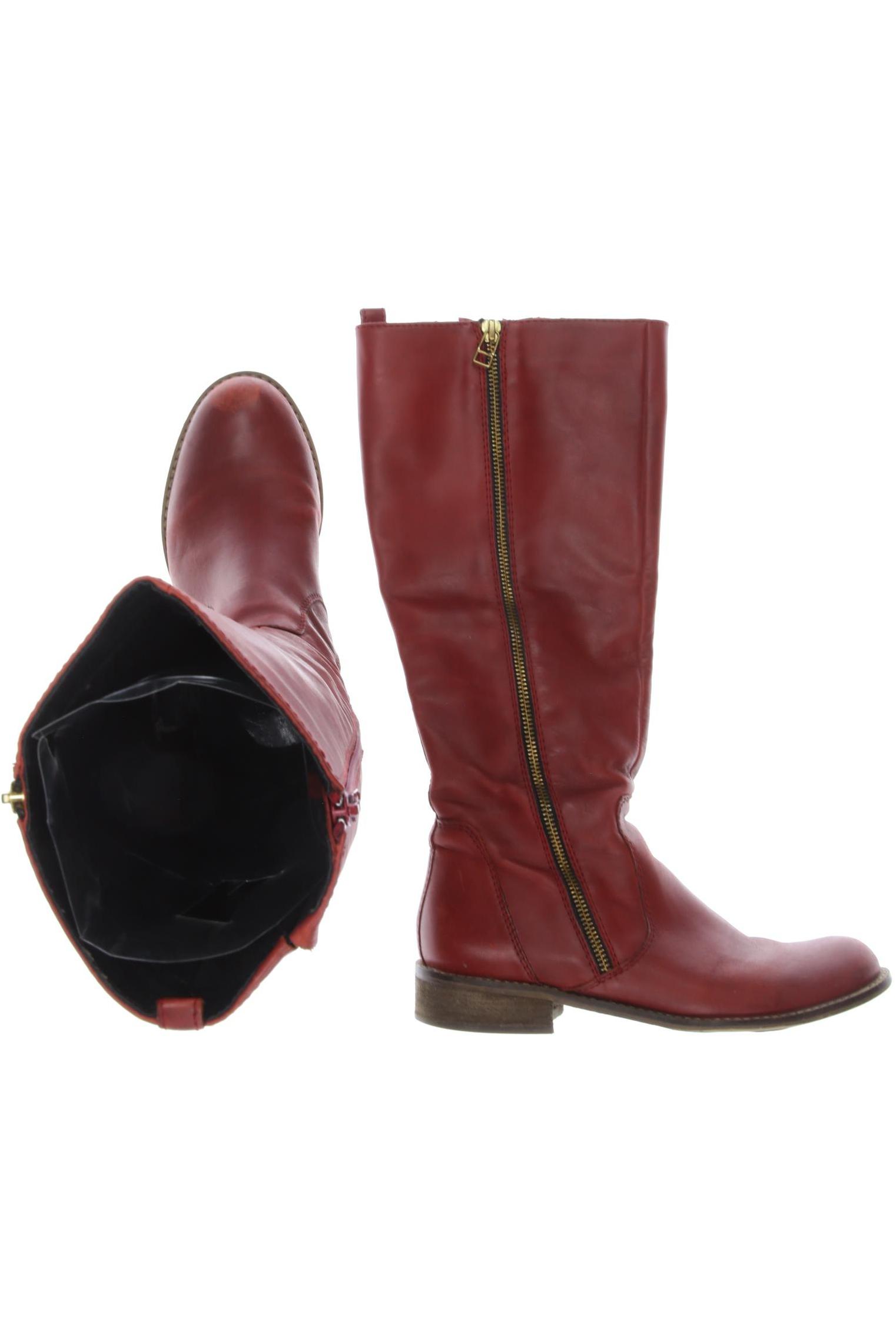 

Hallhuber Damen Stiefel, rot, Gr. 36