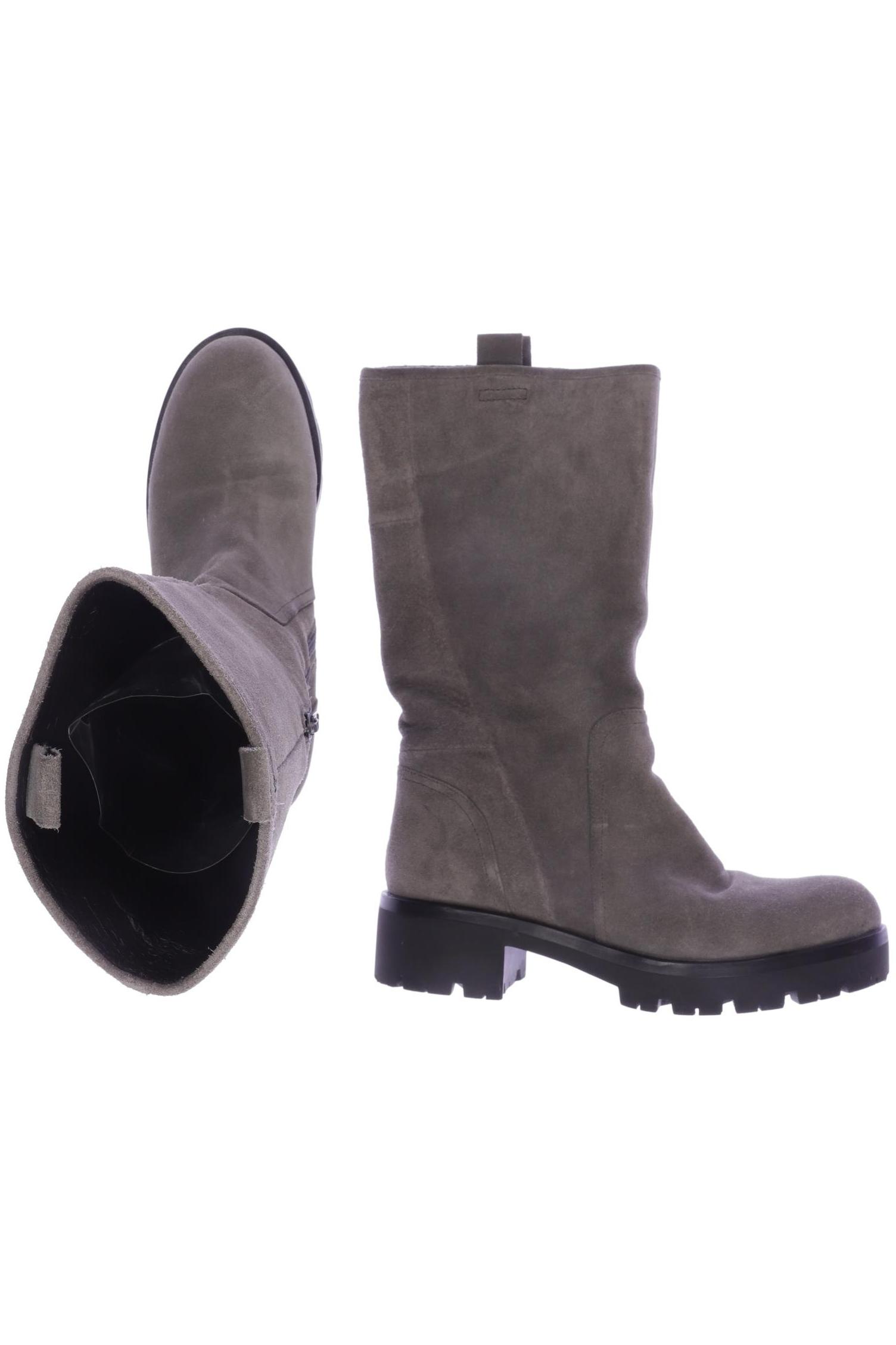

Hallhuber Damen Stiefel, grau, Gr. 38
