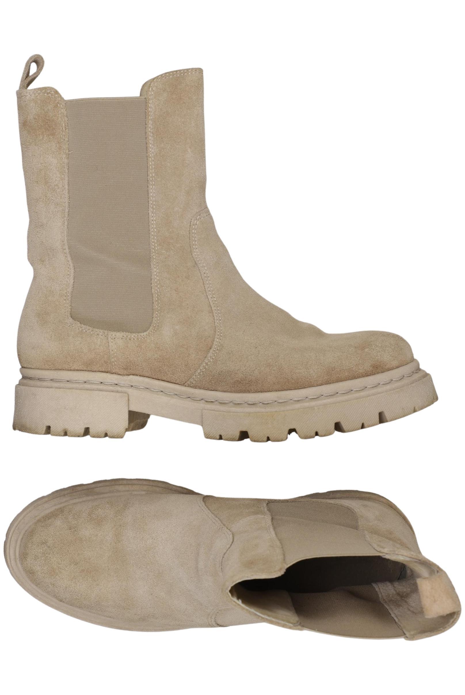 

Hallhuber Damen Stiefelette, beige, Gr. 39