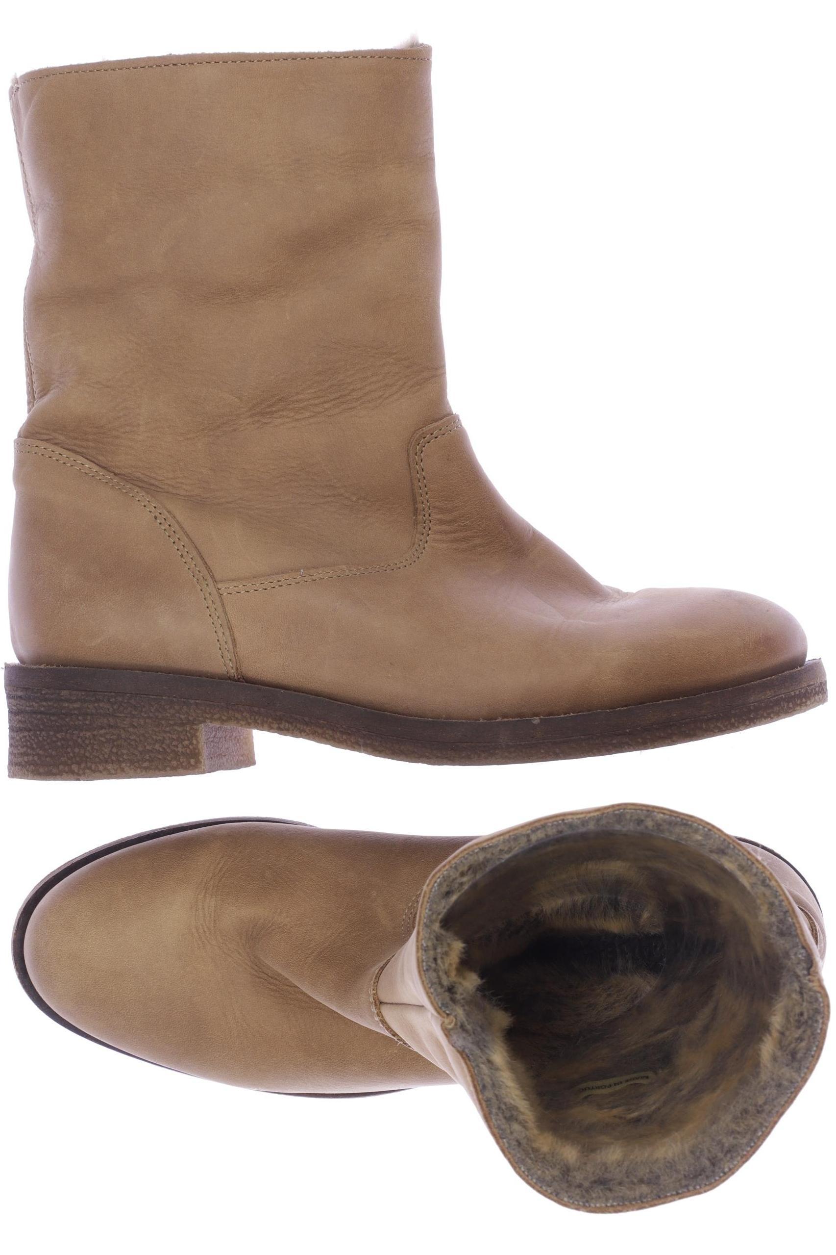 

Hallhuber Damen Stiefelette, beige, Gr. 37
