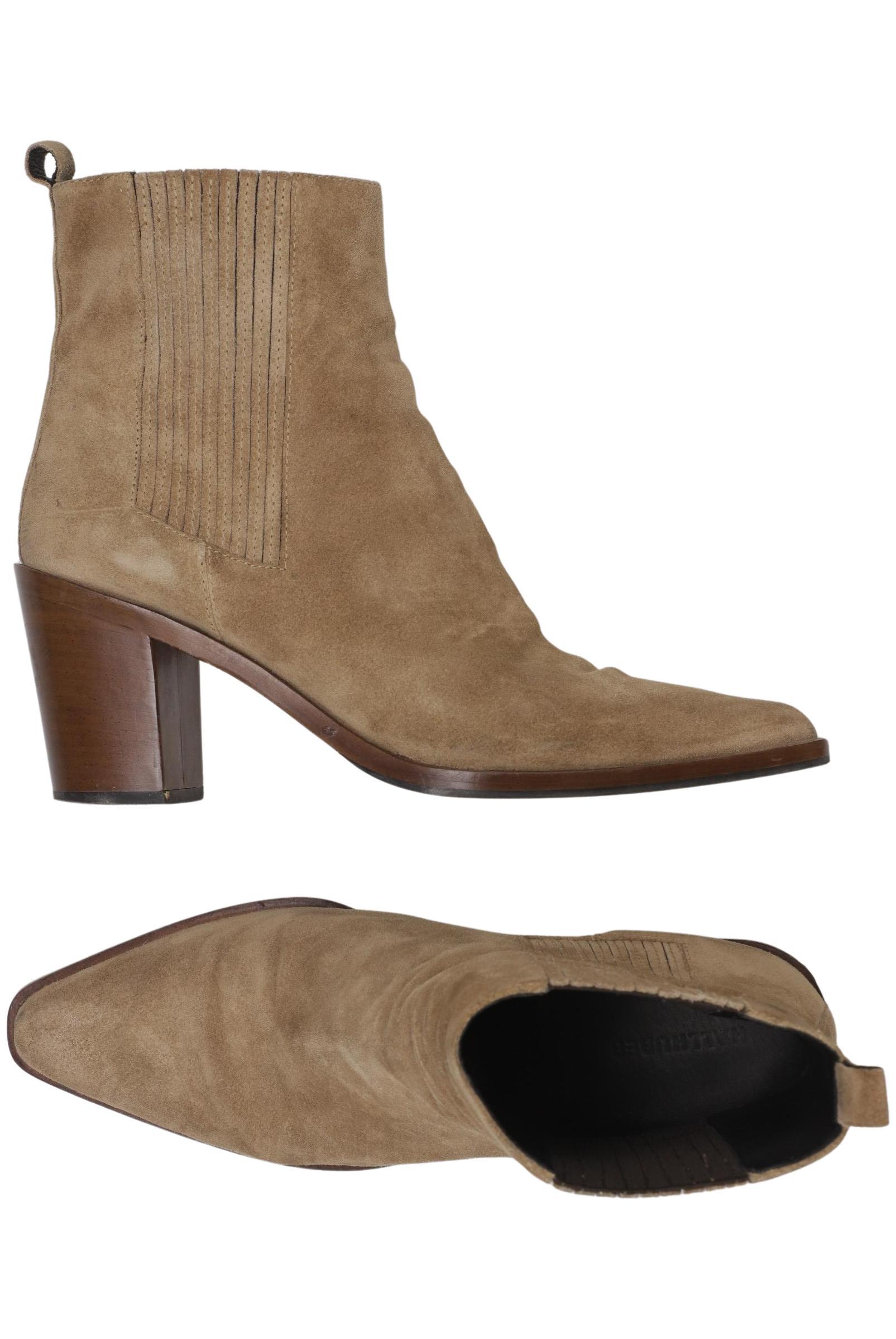 

Hallhuber Damen Stiefelette, beige, Gr. 41