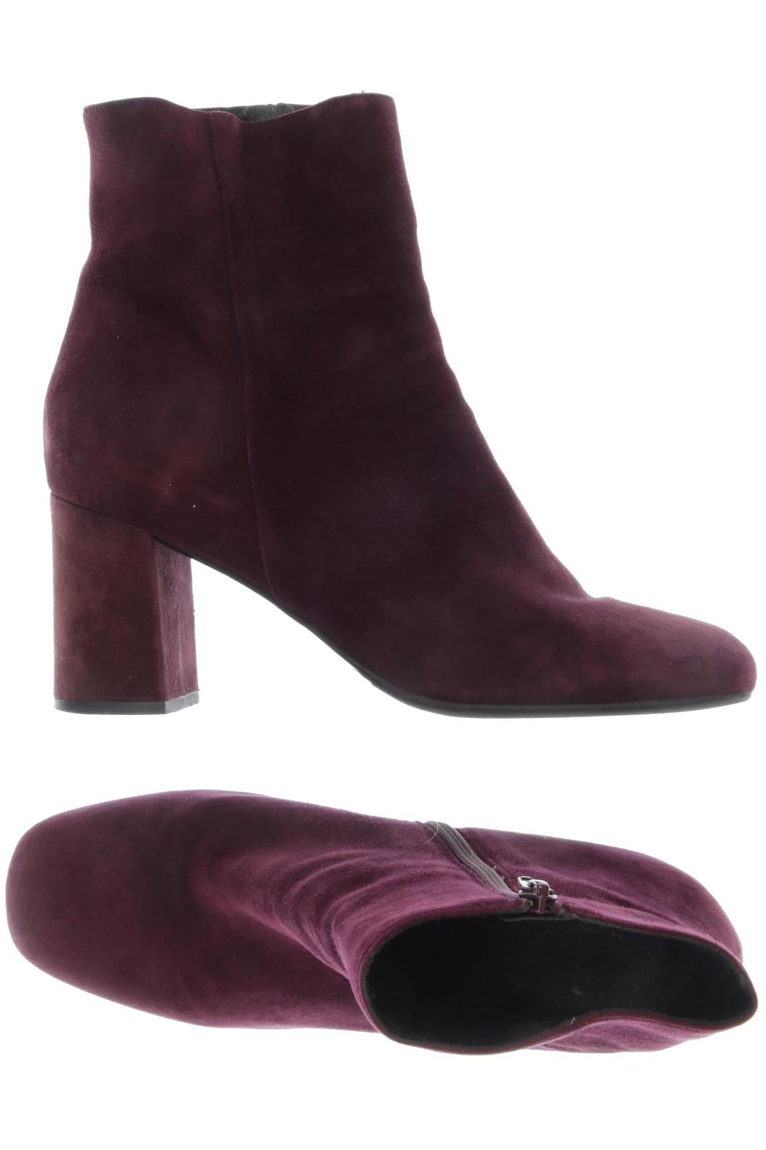 

Hallhuber Damen Stiefelette, bordeaux, Gr. 39