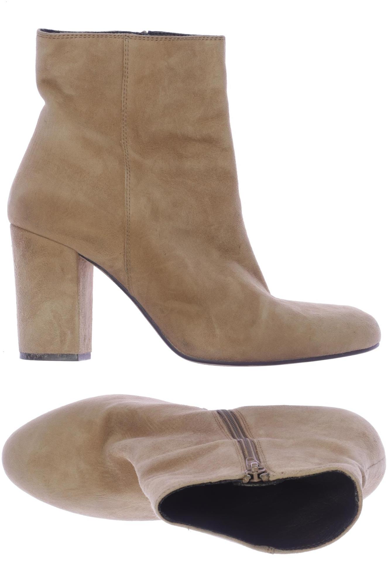 

Hallhuber Damen Stiefelette, beige, Gr. 40