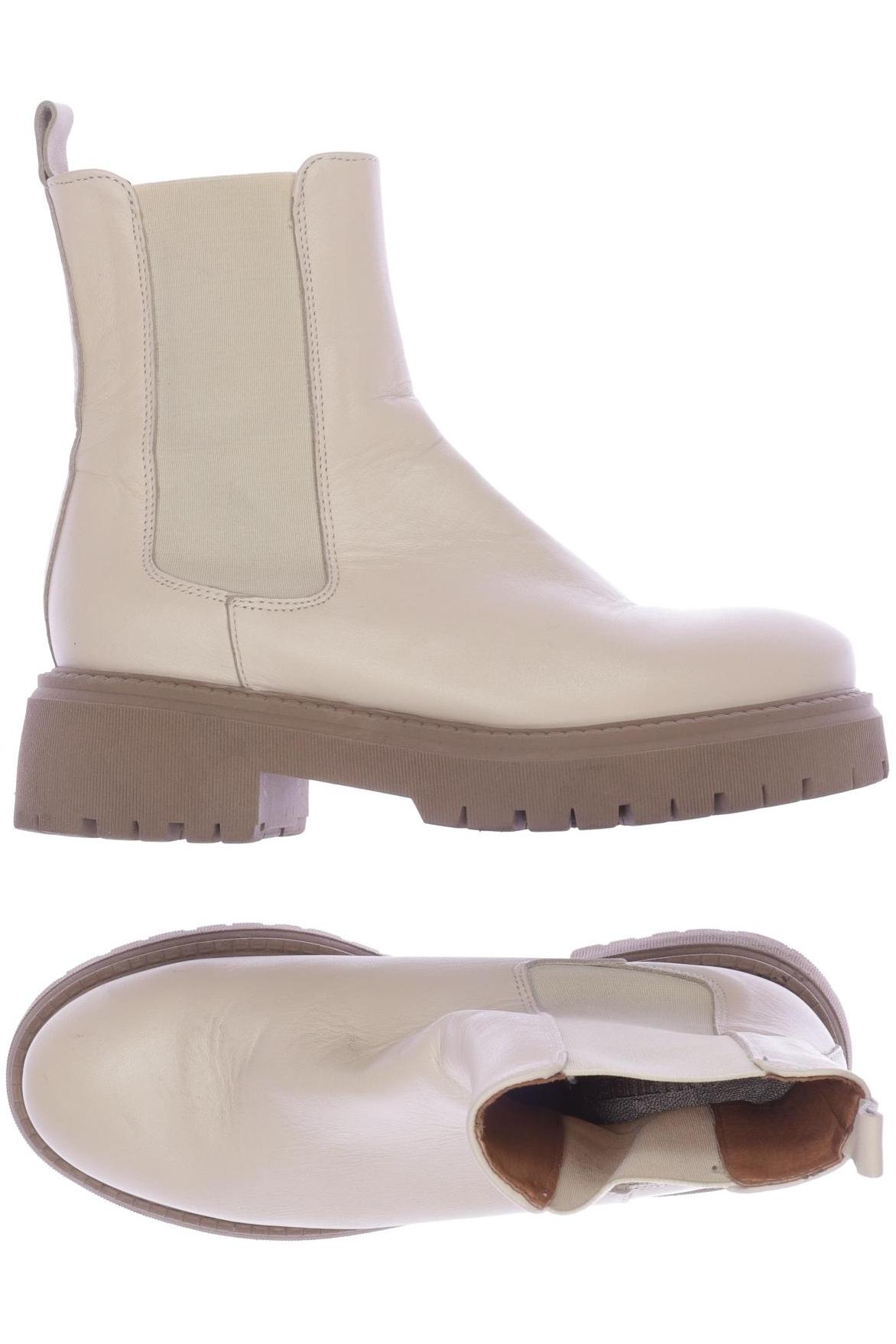 

Hallhuber Damen Stiefelette, cremeweiß, Gr. 37