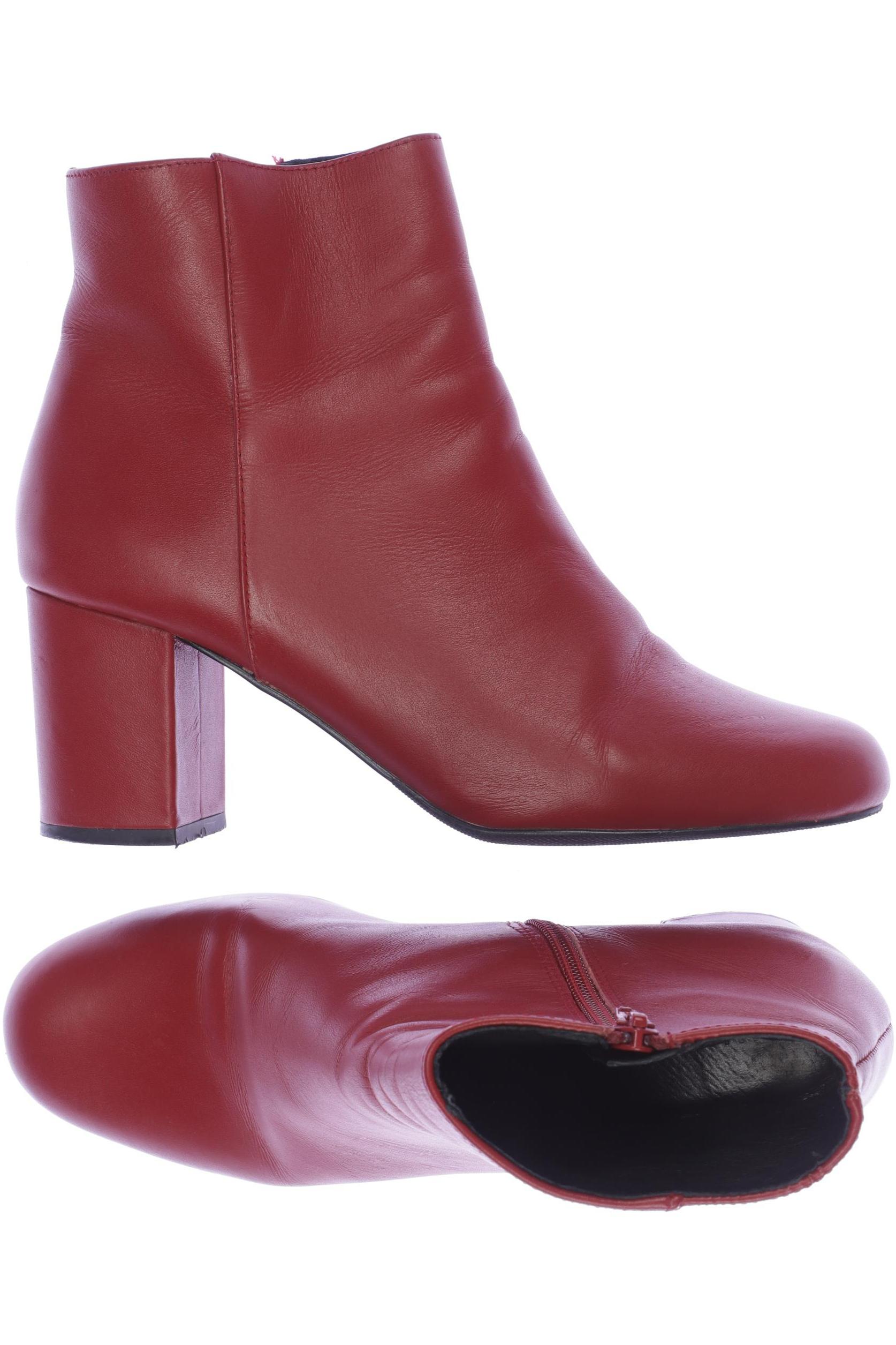 

Hallhuber Damen Stiefelette, rot, Gr. 38
