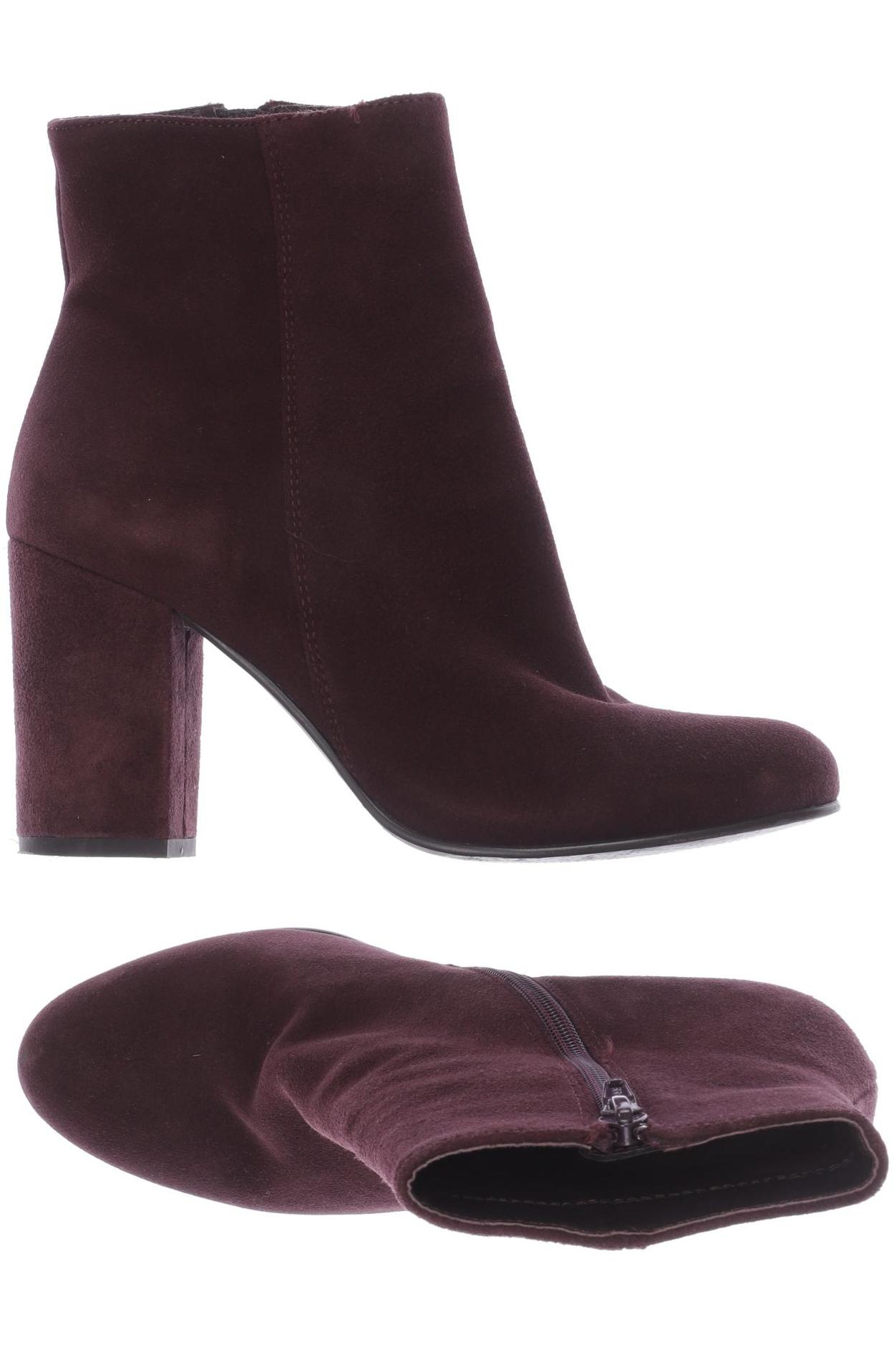

Hallhuber Damen Stiefelette, bordeaux, Gr. 37