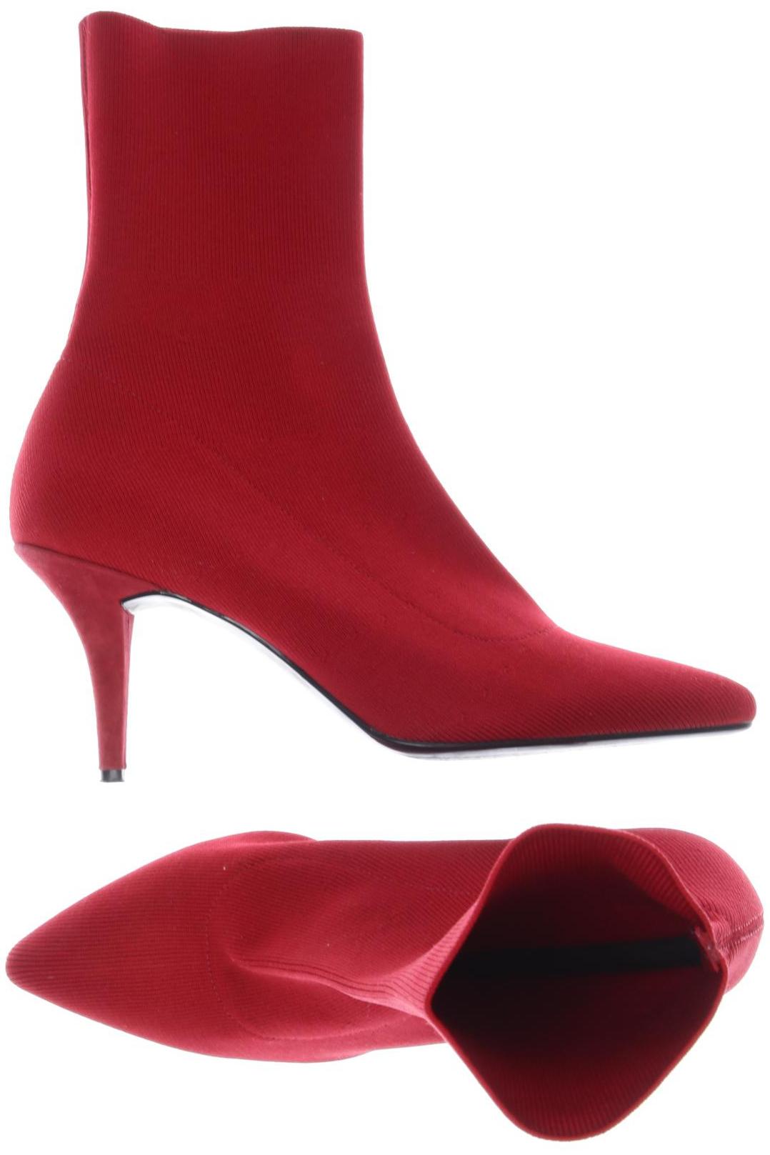 

Hallhuber Damen Stiefelette, rot, Gr. 40