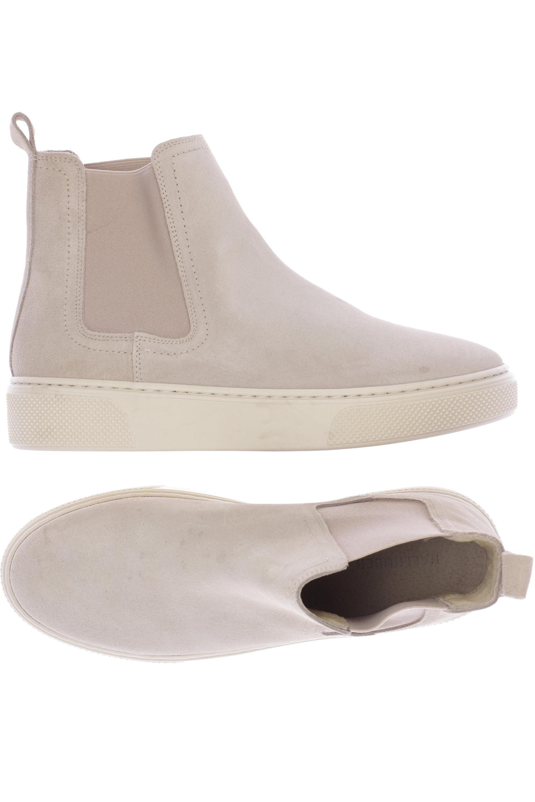 

Hallhuber Damen Stiefelette, cremeweiß